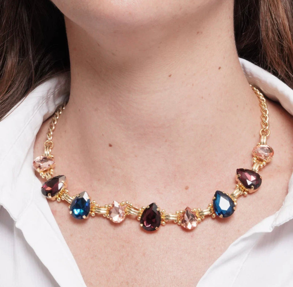 COLLANA AMO VENEZIA CRISTALLI COLORATI