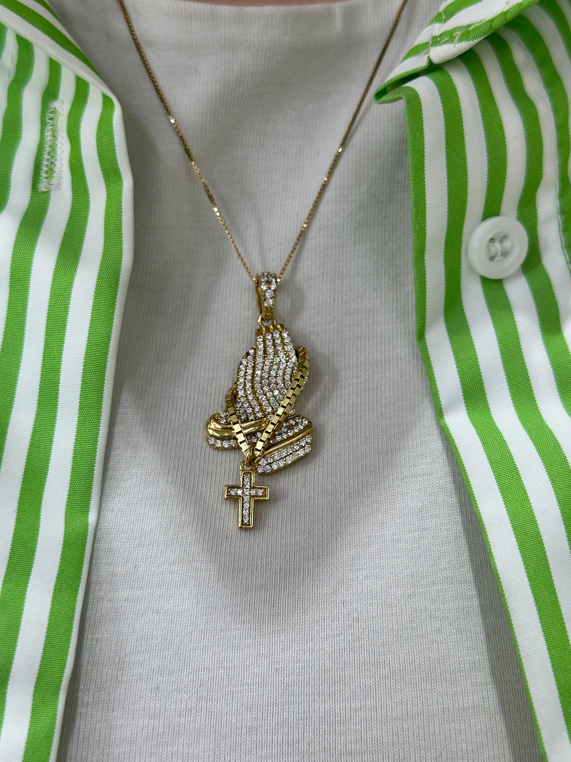 COLLANA MY FAITH ARGENTO