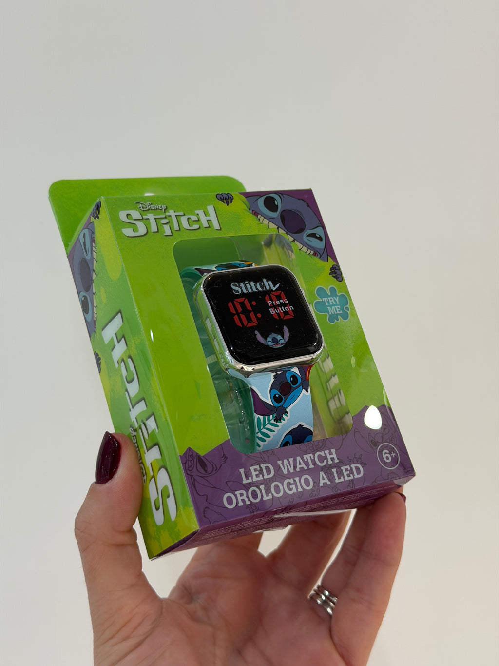 OROLOGIO STITCH DISNEY LED