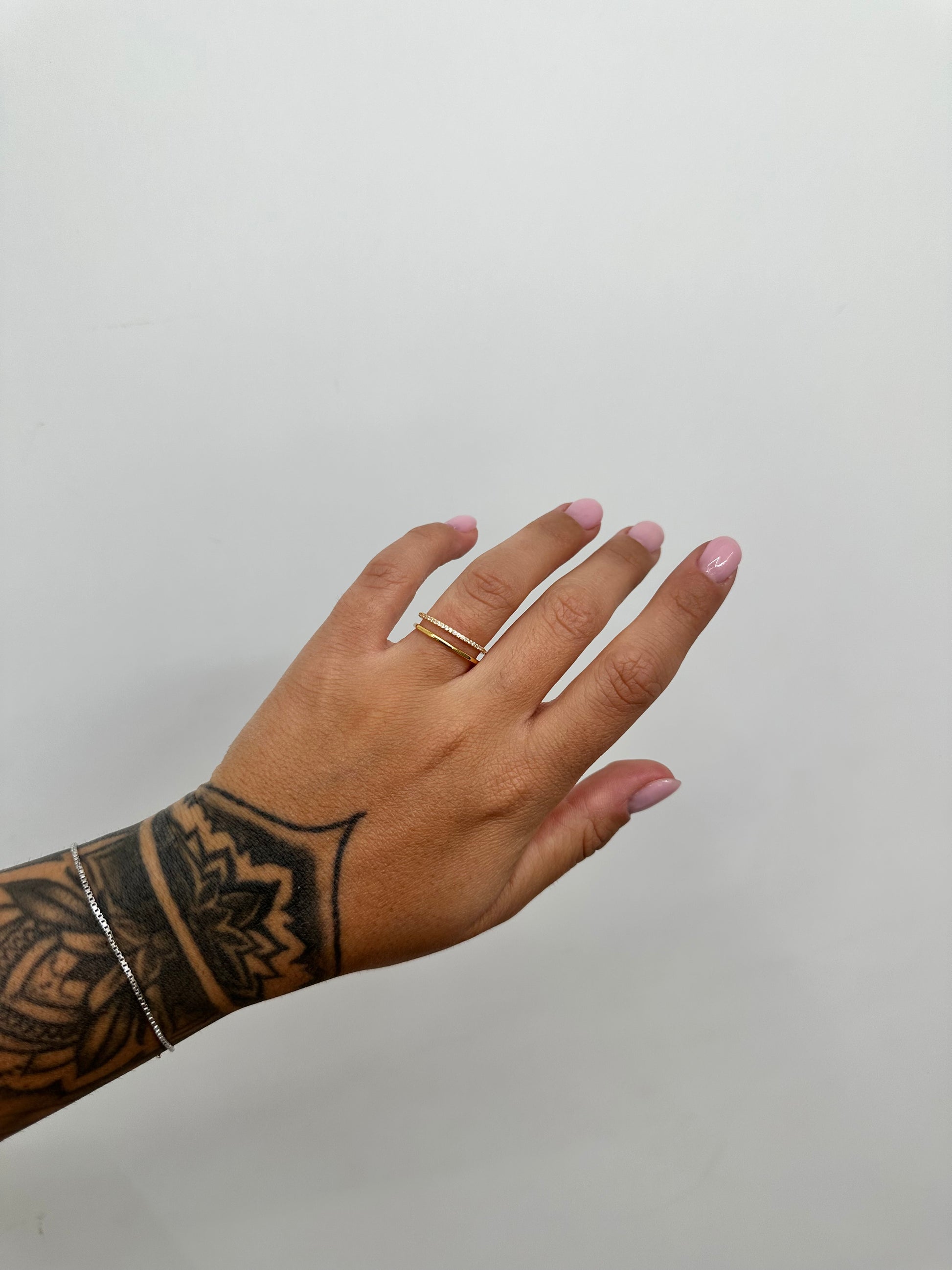 ANELLO AURORA ARGENTO 925 CON DORATURA