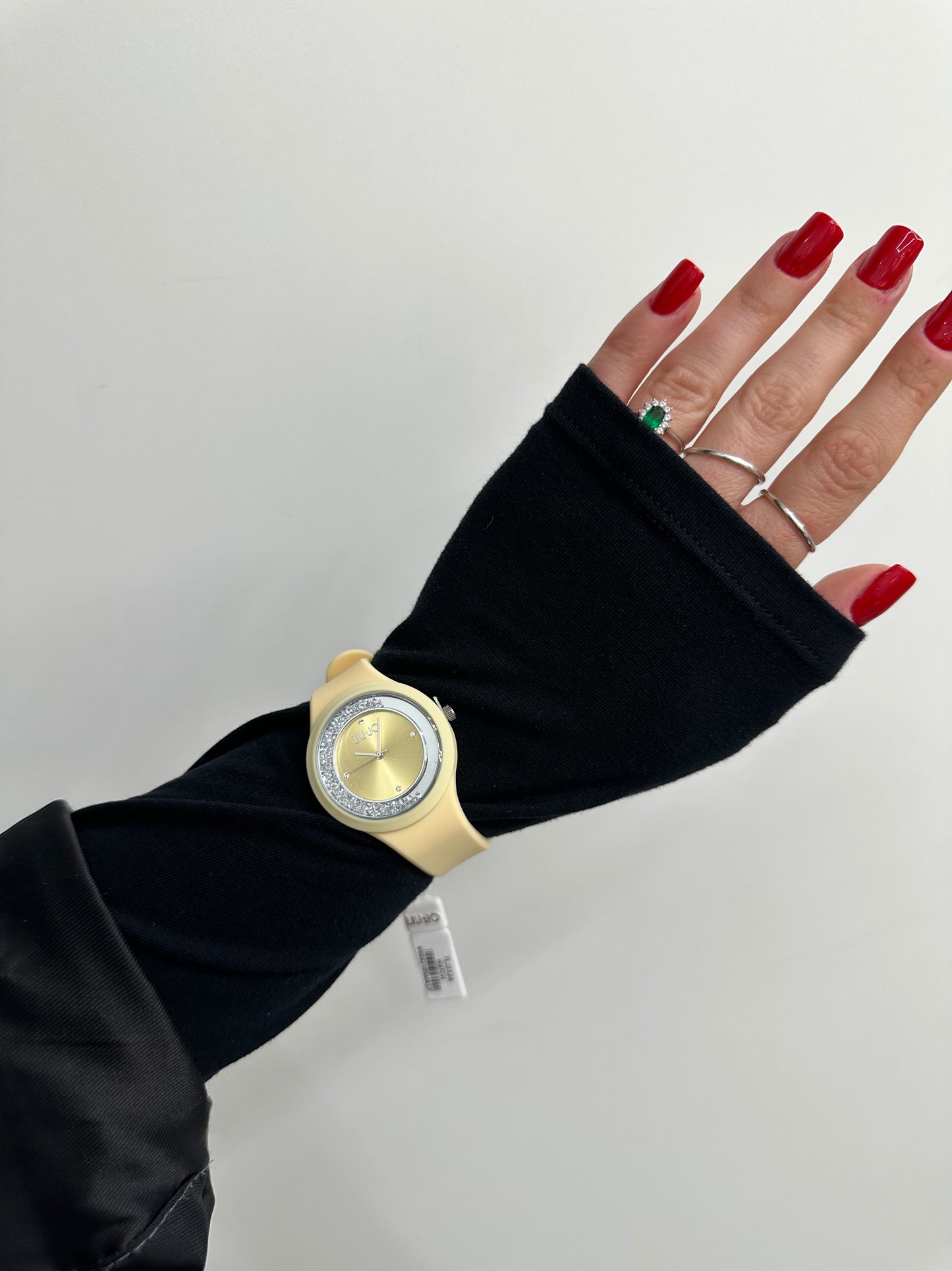 OROLOGIO LIU JO IN GOMMA GIALLO