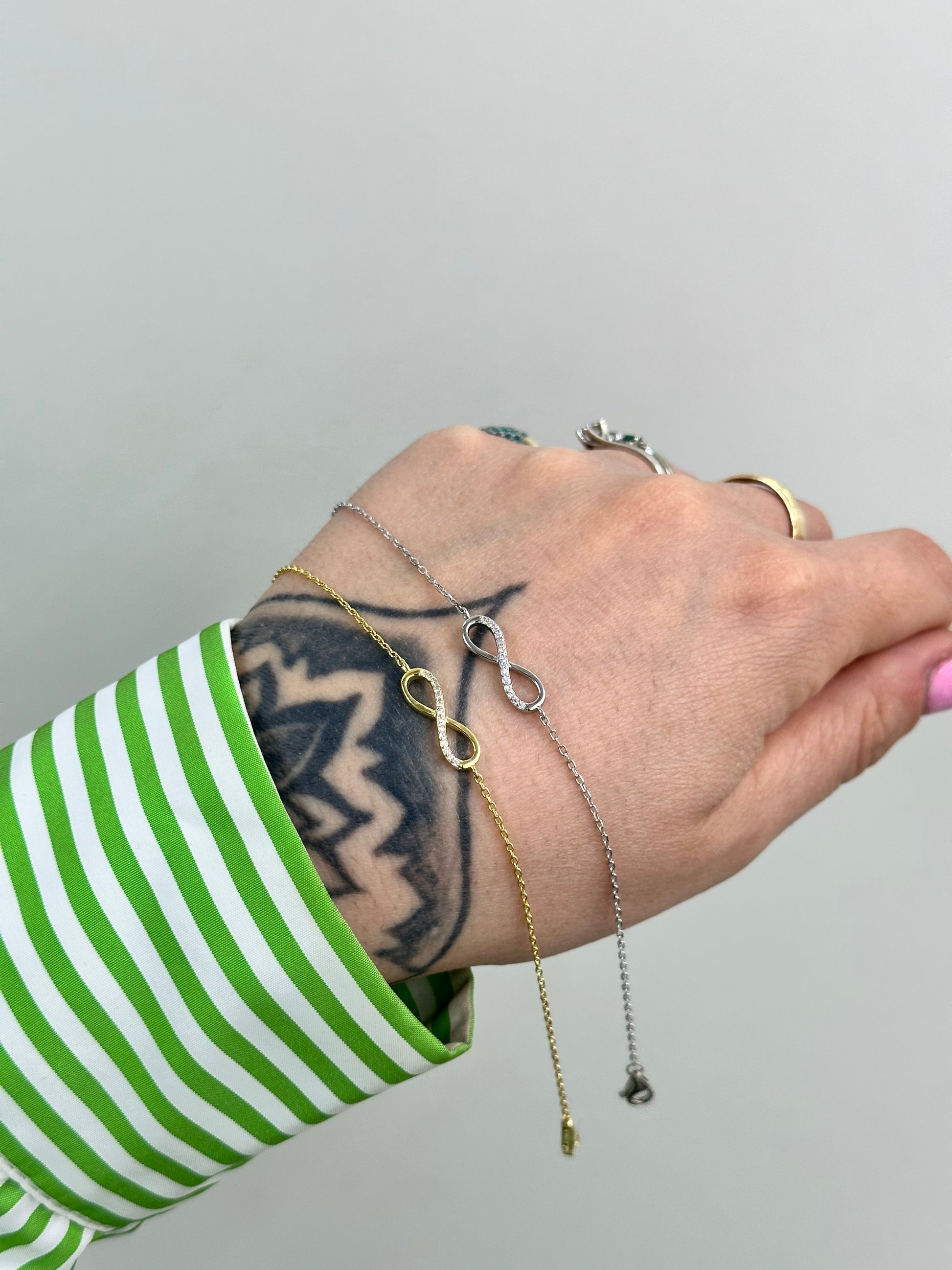 BRACCIALE INFINITO ARGENTO 925