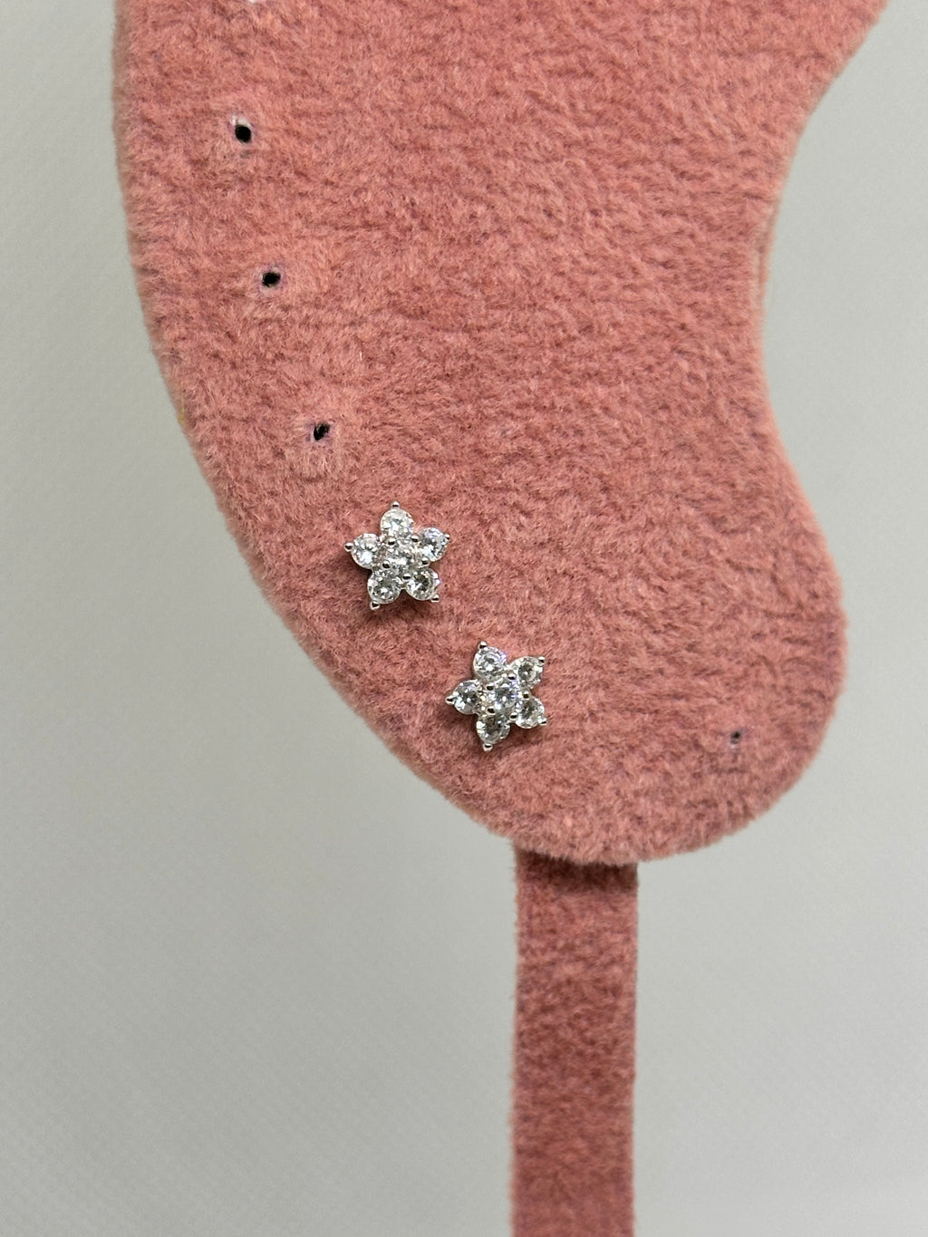 ORECCHINI FLOWERS TWO ARGENTO