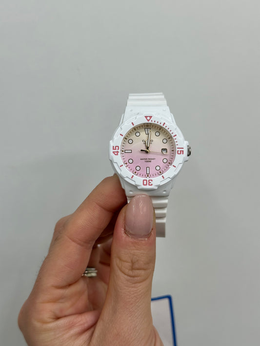 OROLOGIO CASIO QUADRANTE ROSA