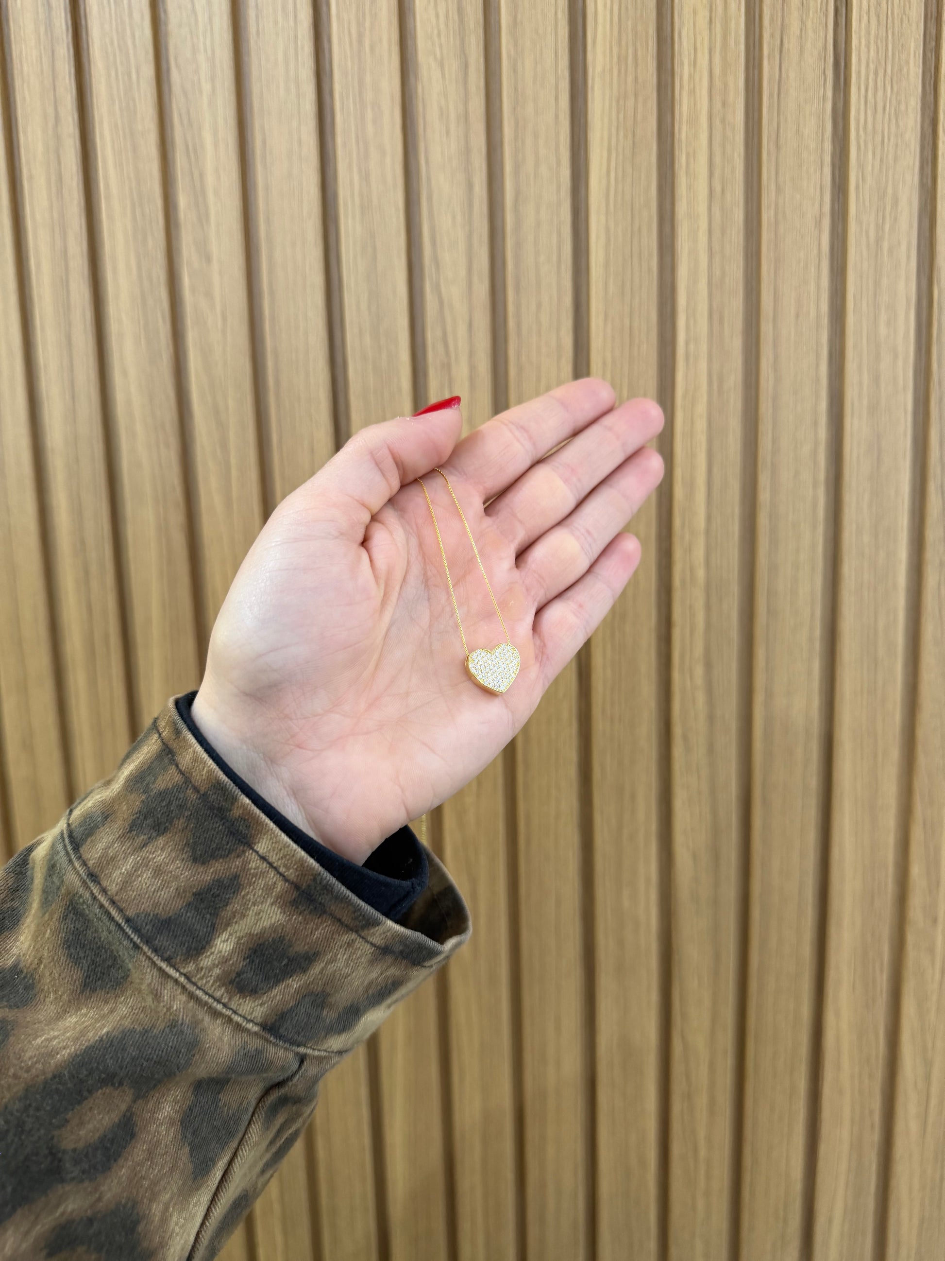 BOX AGAPE CON COLLANA HEART ARGENTO 925