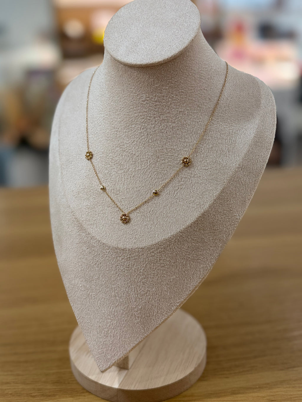 COLLANA ORO 18KT MARGHERITA