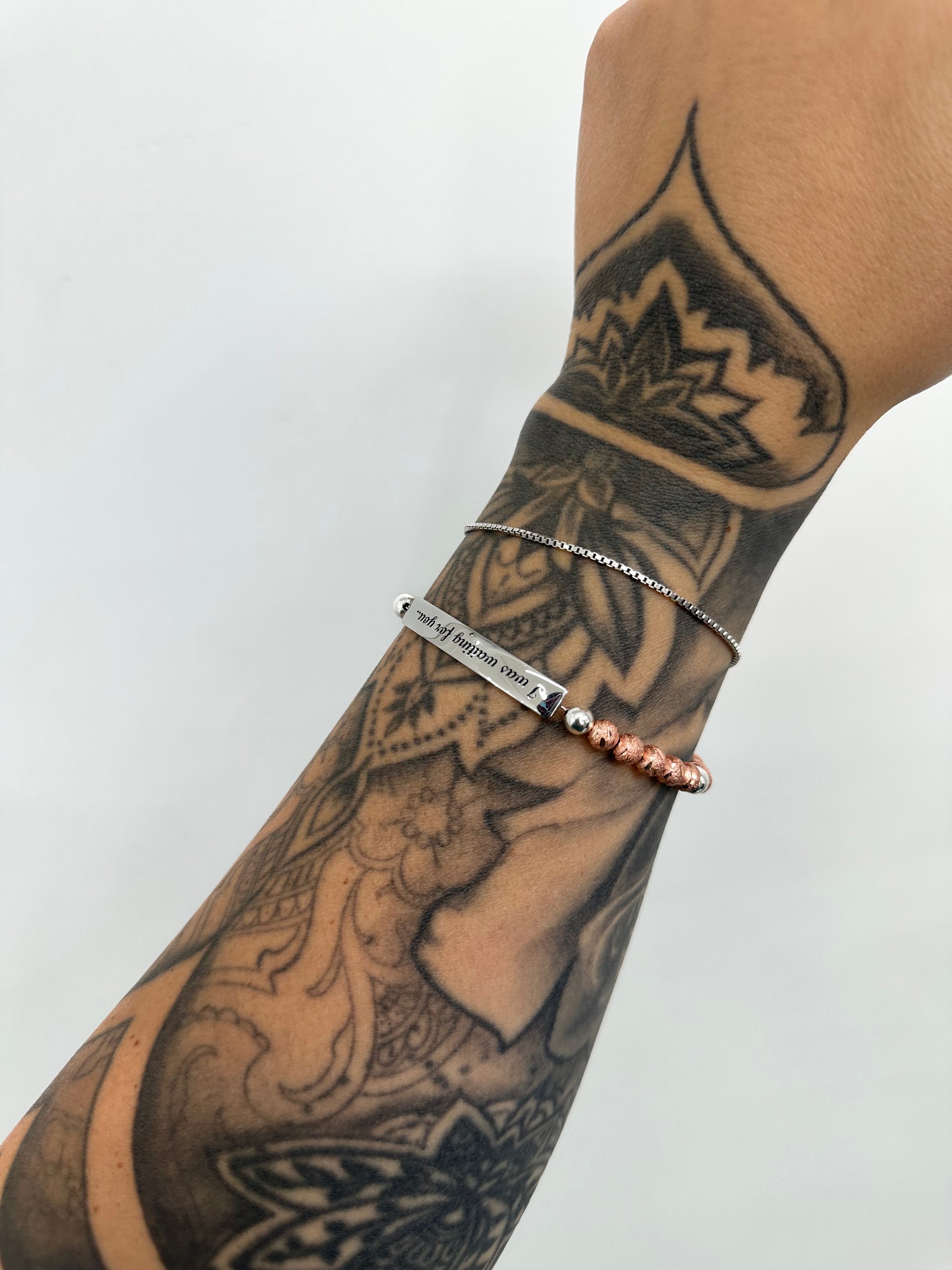 BRACCIALE DEDICATION I WAS WAITING FOR YOU
