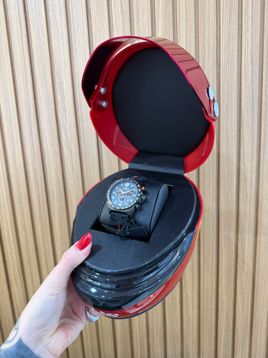 OROLOGIO LORENZ GRANPREMIO ARANCIONE