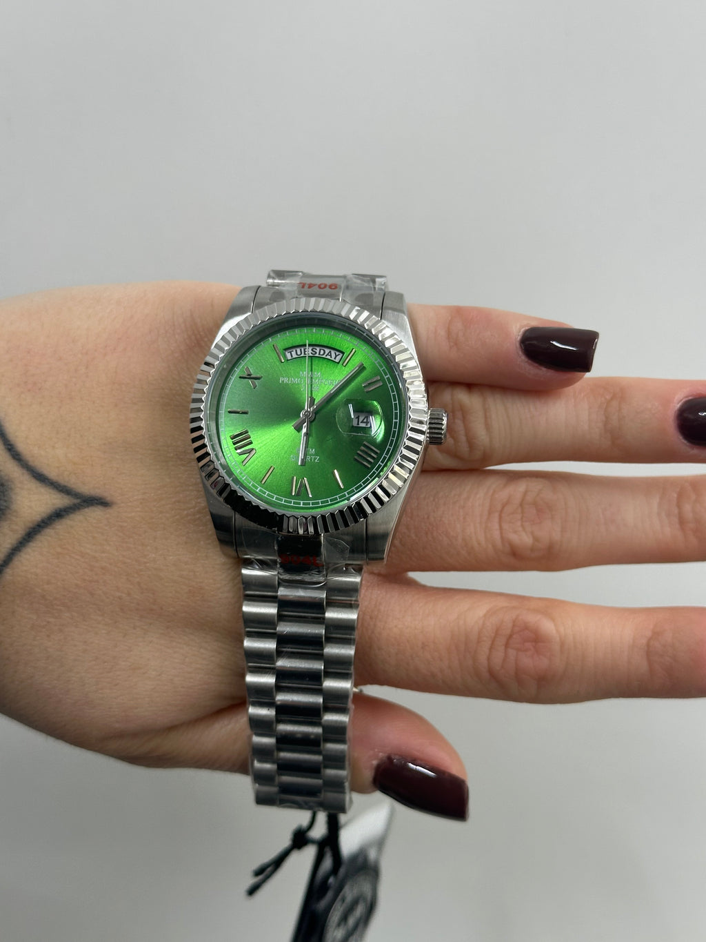 OROLOGIO PRIMO EMPORIO QUADRANTE VERDE