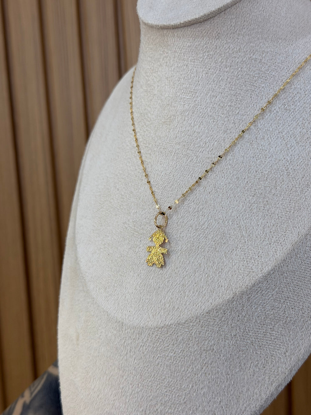 COLLANA BIMBA ORO 18KT