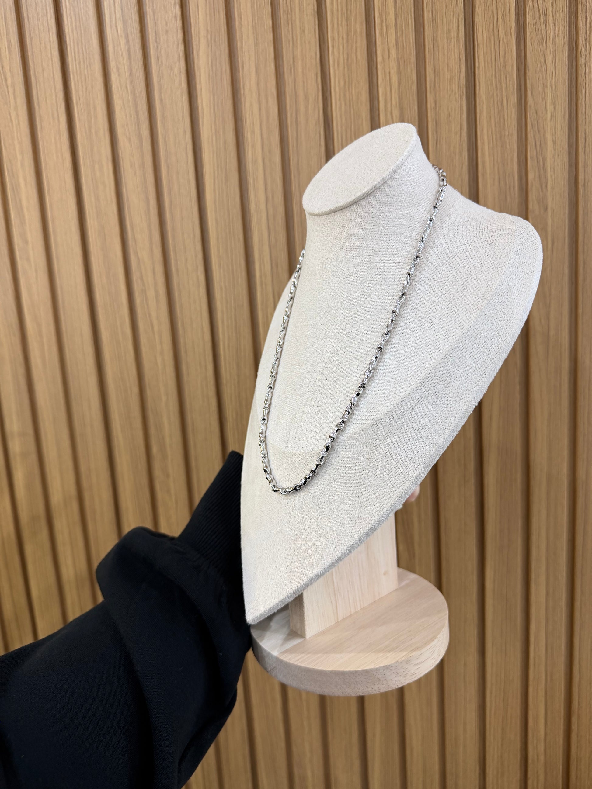 COLLANA ORO 18KT ORO BIANCO