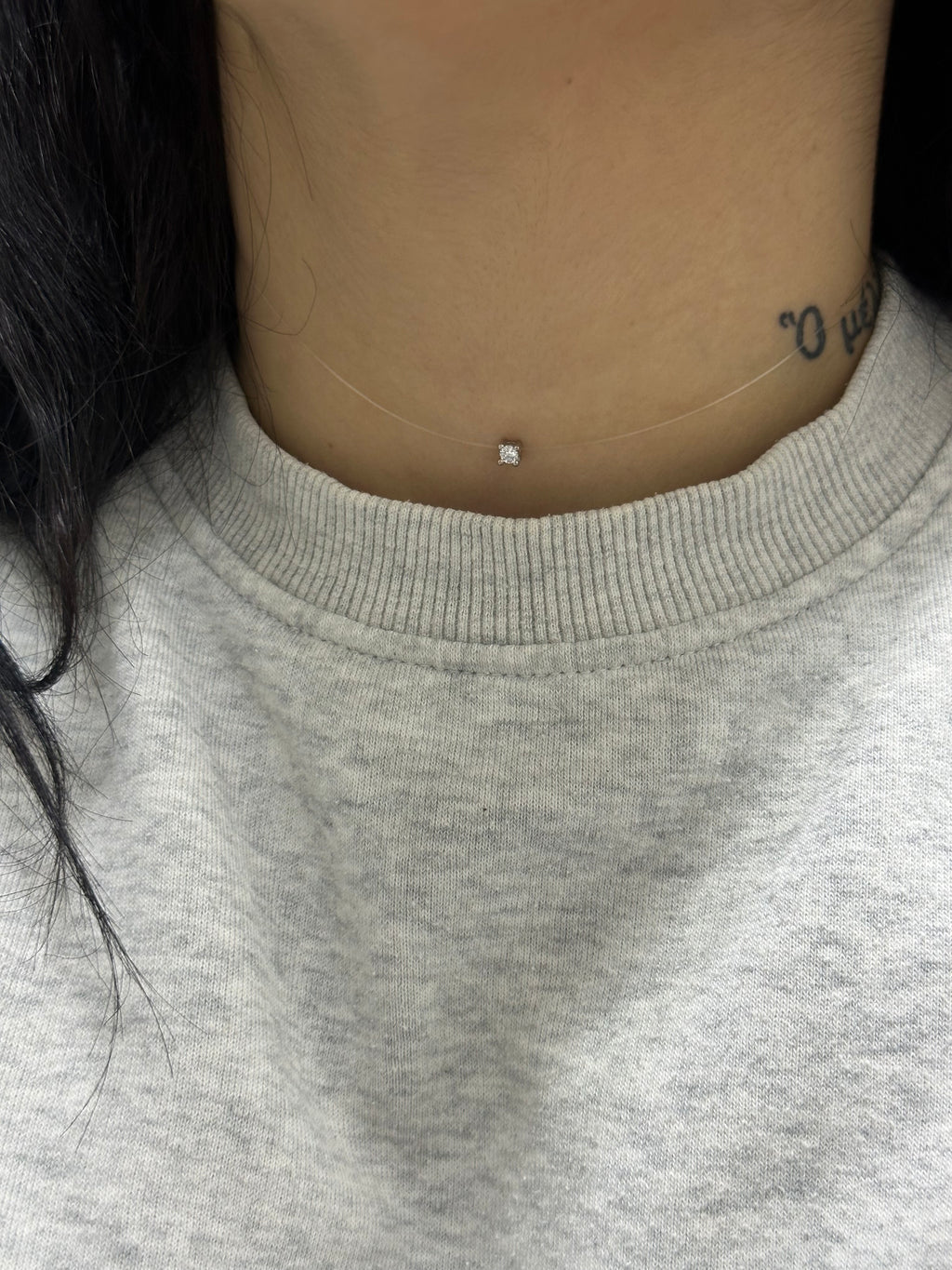 COLLANA PUNTO LUCE INVISIBLE