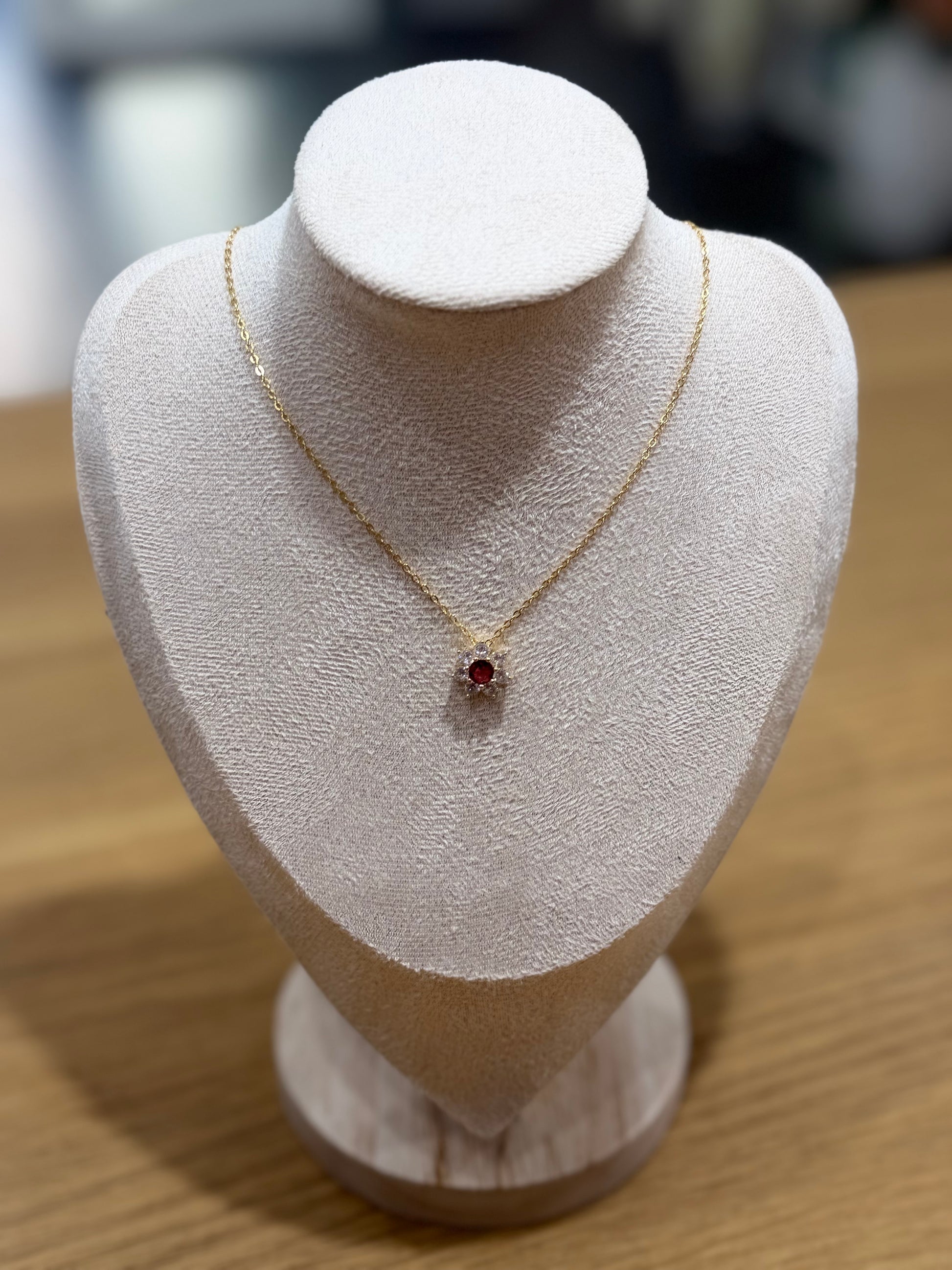 COLLANA PUNTO LUCE FLOWER ARGENTO 925