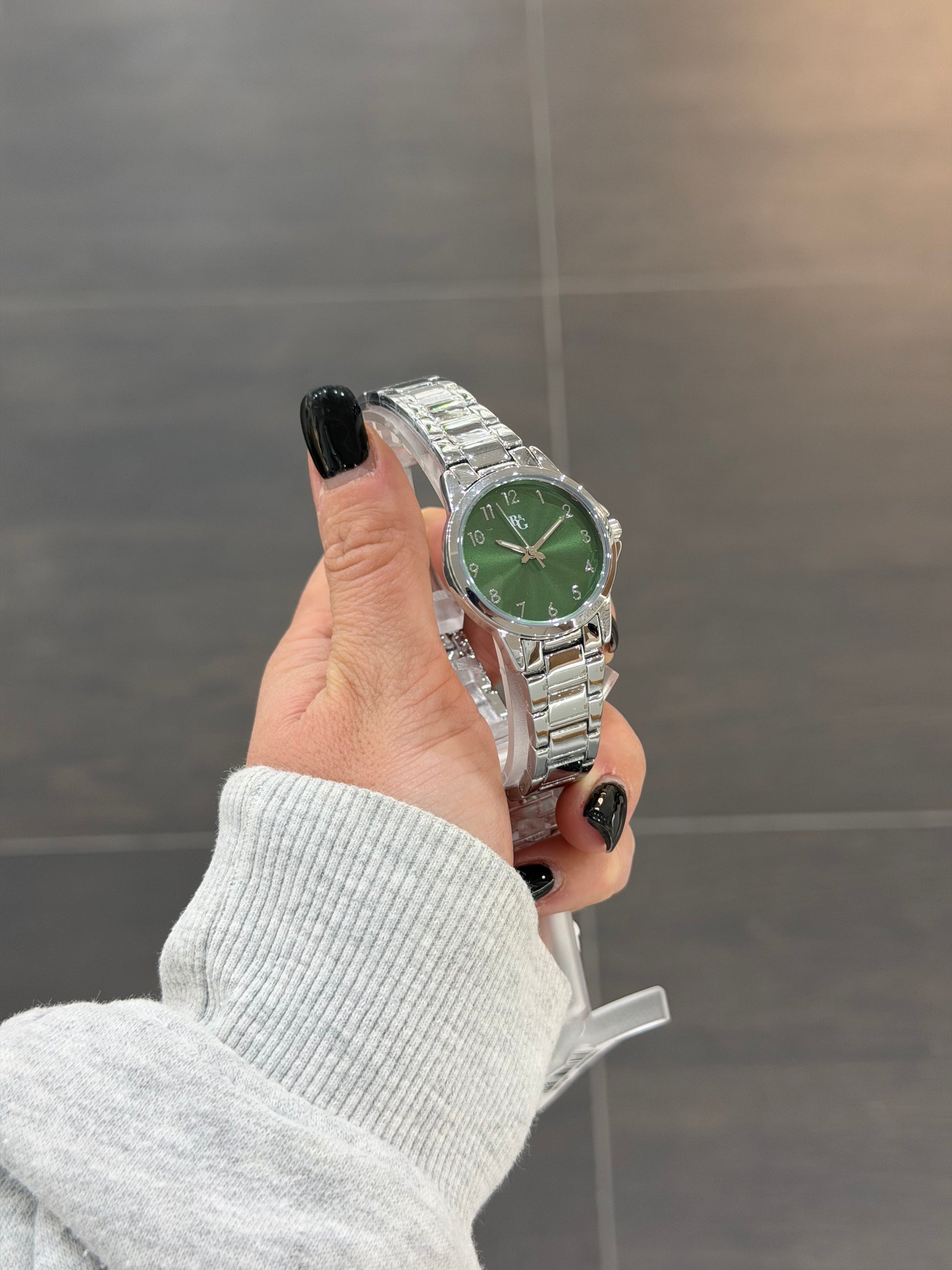 OROLOGIO B&G QUADRANTE VERDE