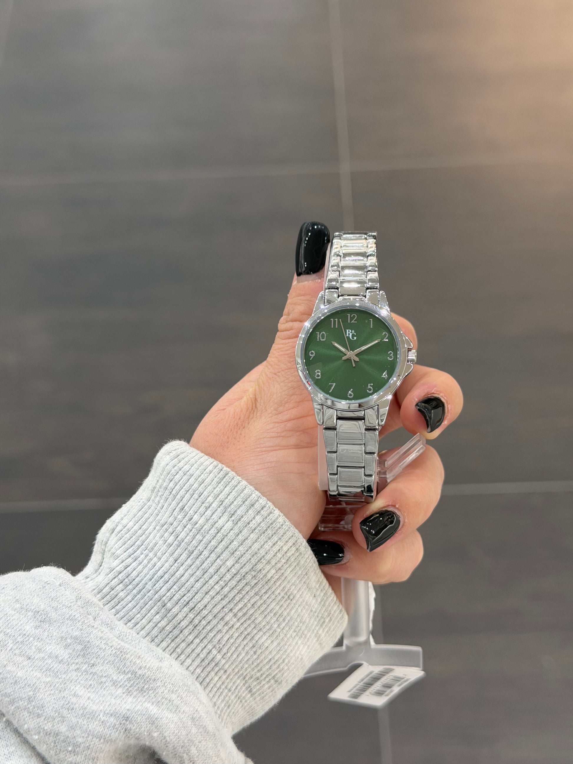 OROLOGIO B&G QUADRANTE VERDE