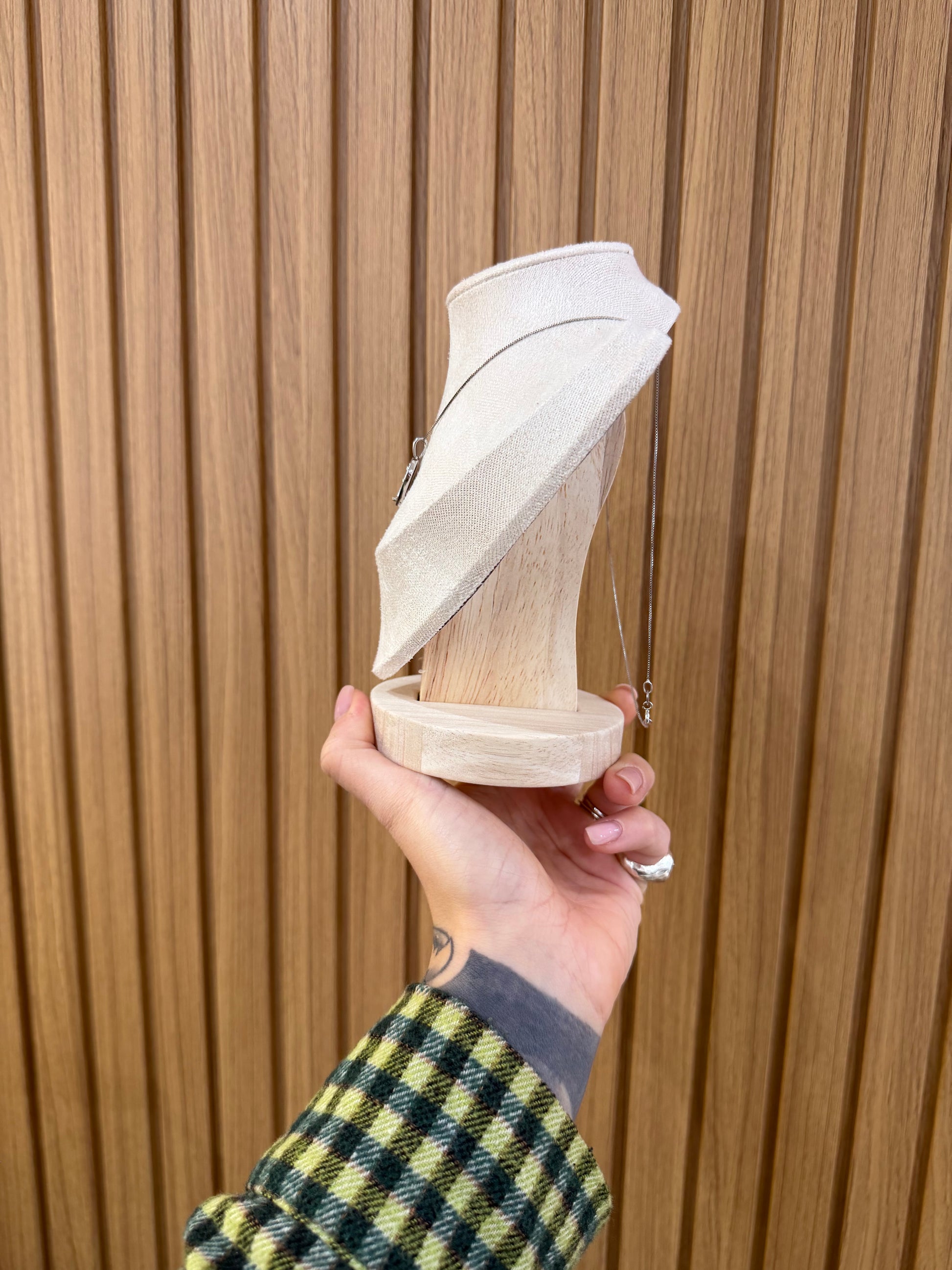 COLLANA MADONNINA HEART ARGENTO 925