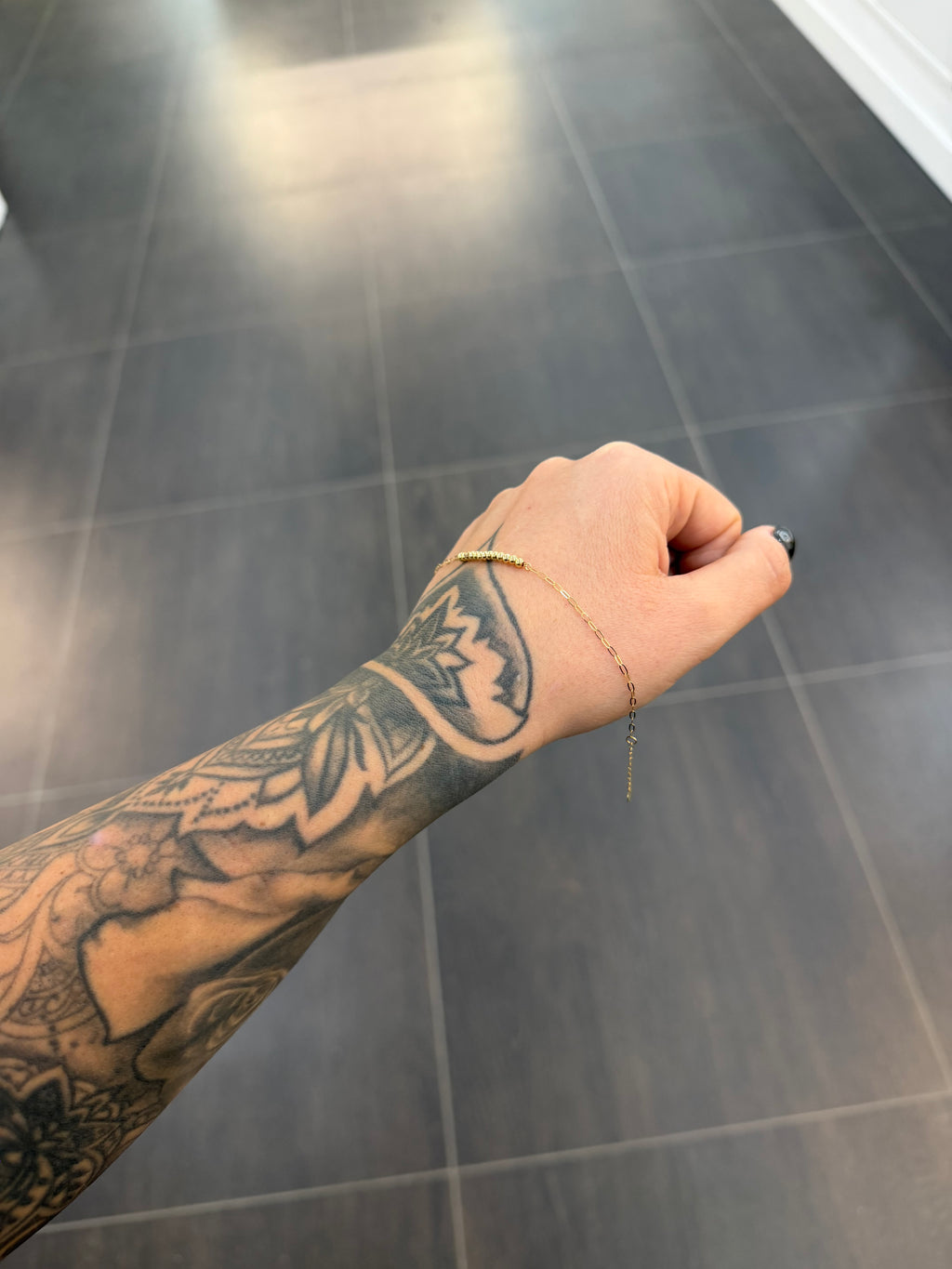 BRACCIALE ORO 18KT SFERE SEMPLICI