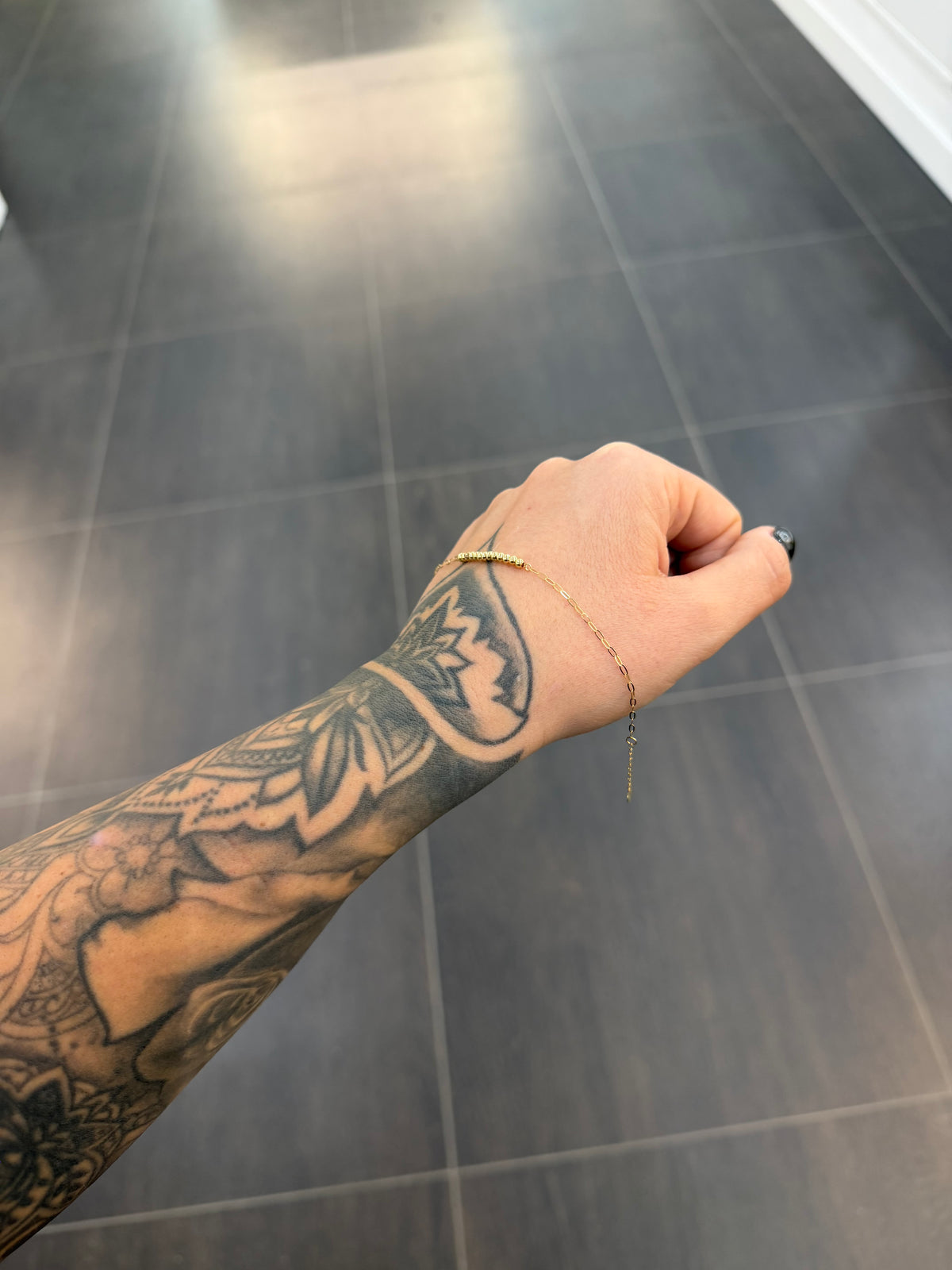 BRACCIALE ORO 18KT SFERE SEMPLICI