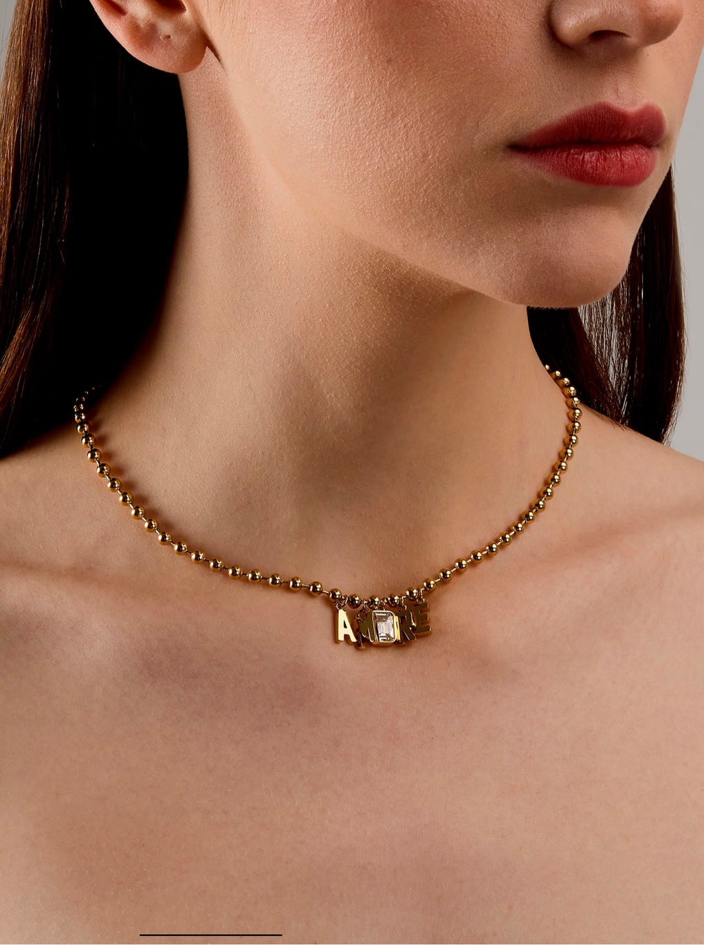 COLLANA GCDS TALKING ITALIAN AMORE