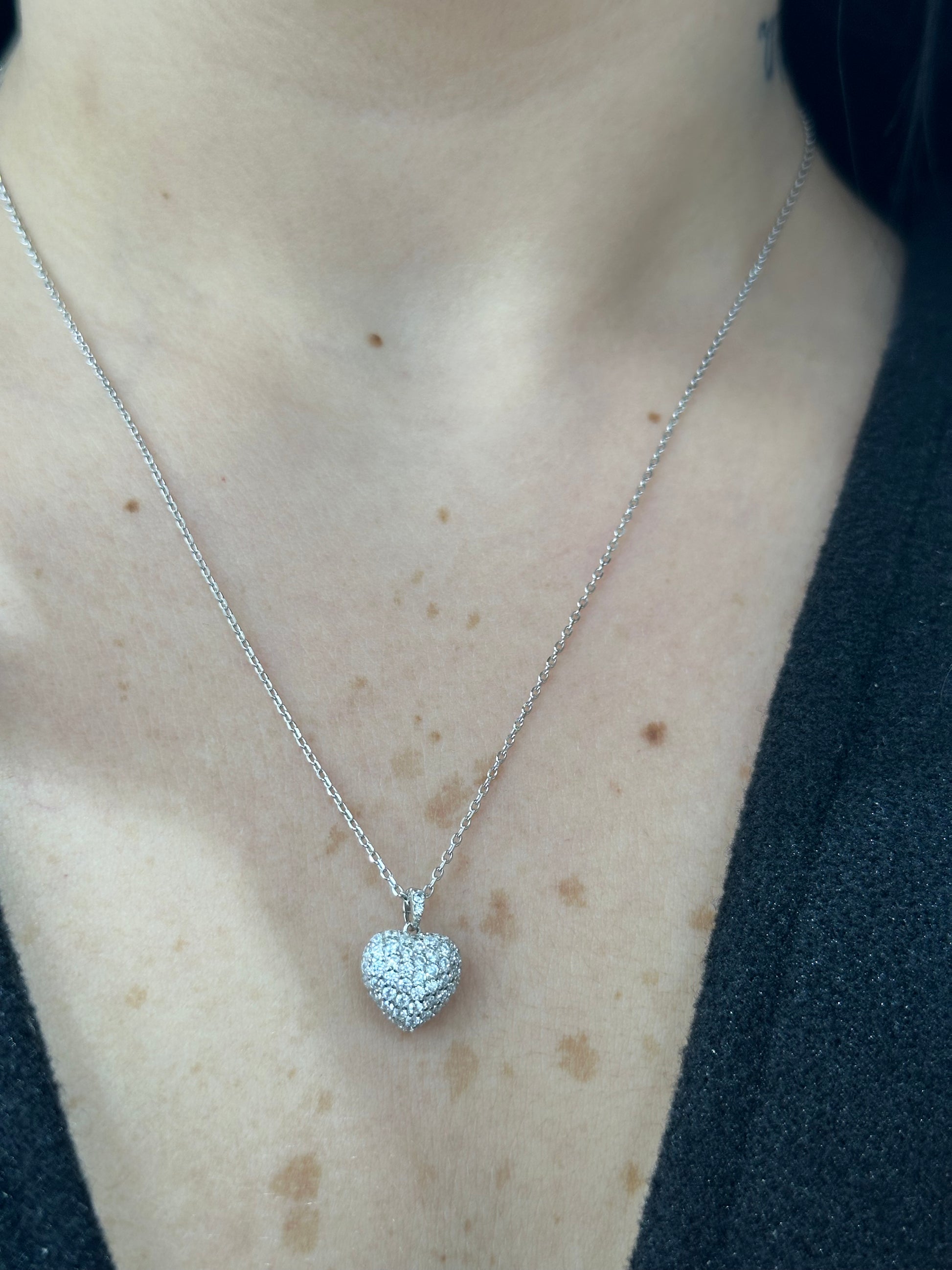 COLLANA CUORE ZIRCONATO
