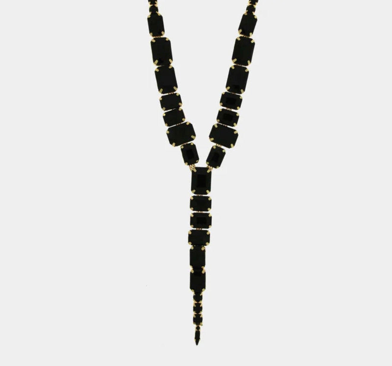 COLLANA AMO VENEZIA CRISTALLI NERI