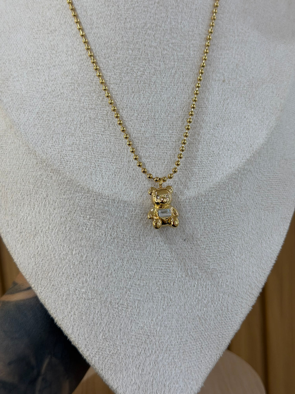 COLLANA GCDS CORAGGIO BEAR