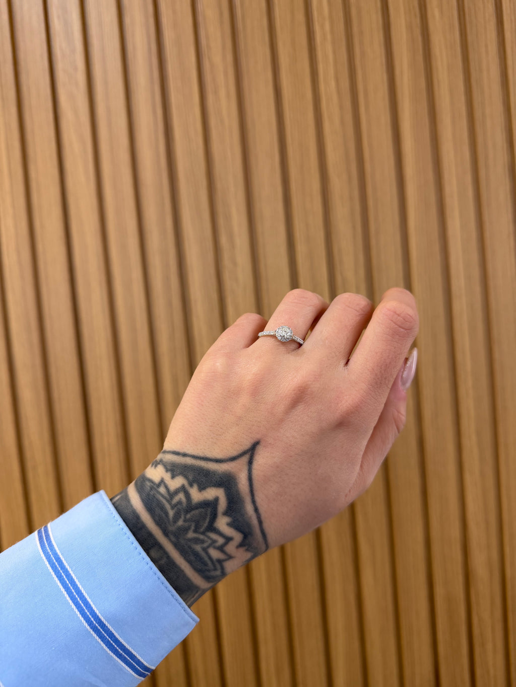 ANELLO ORO 18KT CON DIAMANTI