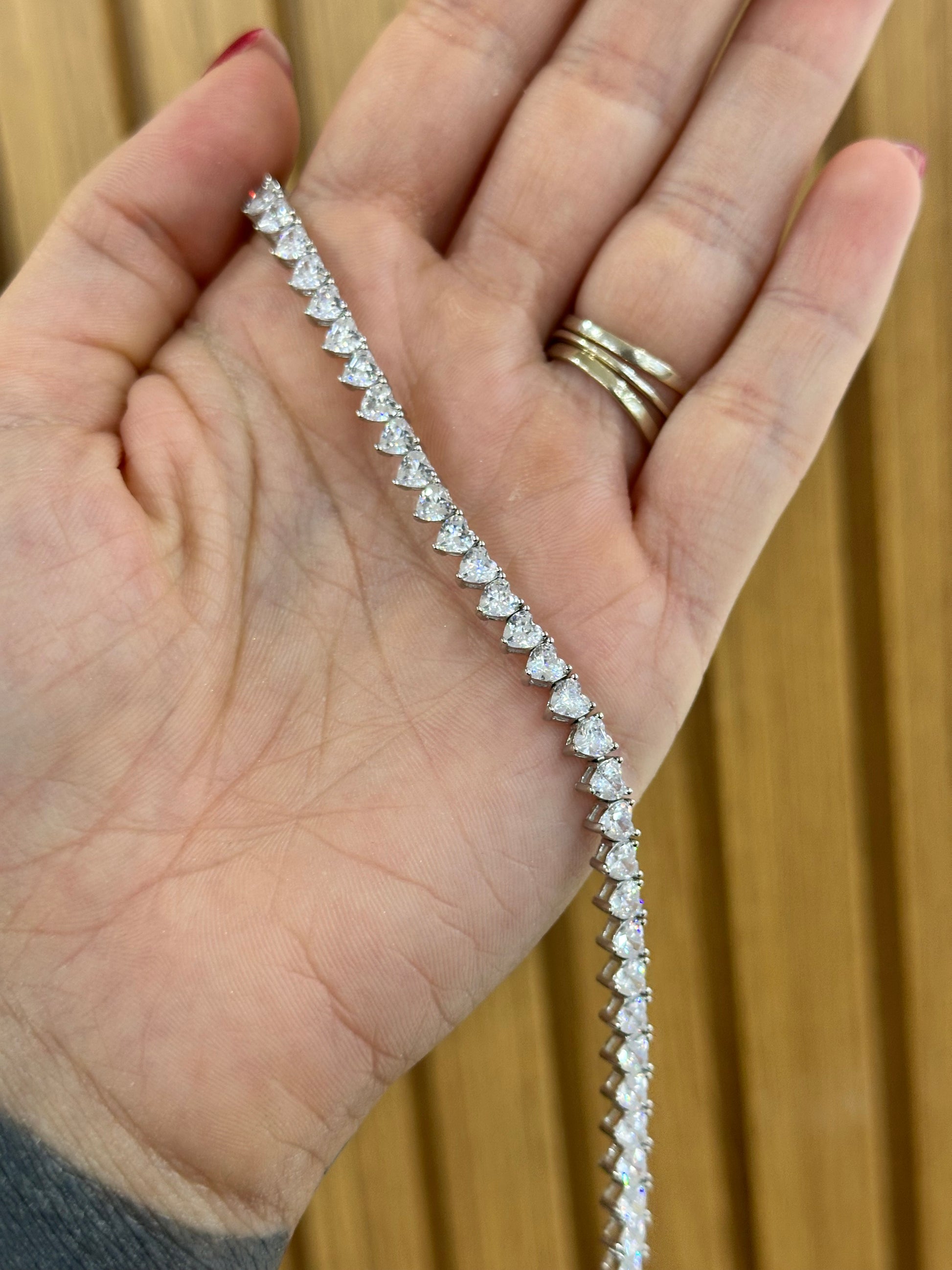 BRACCIALE TENNIS CUORI