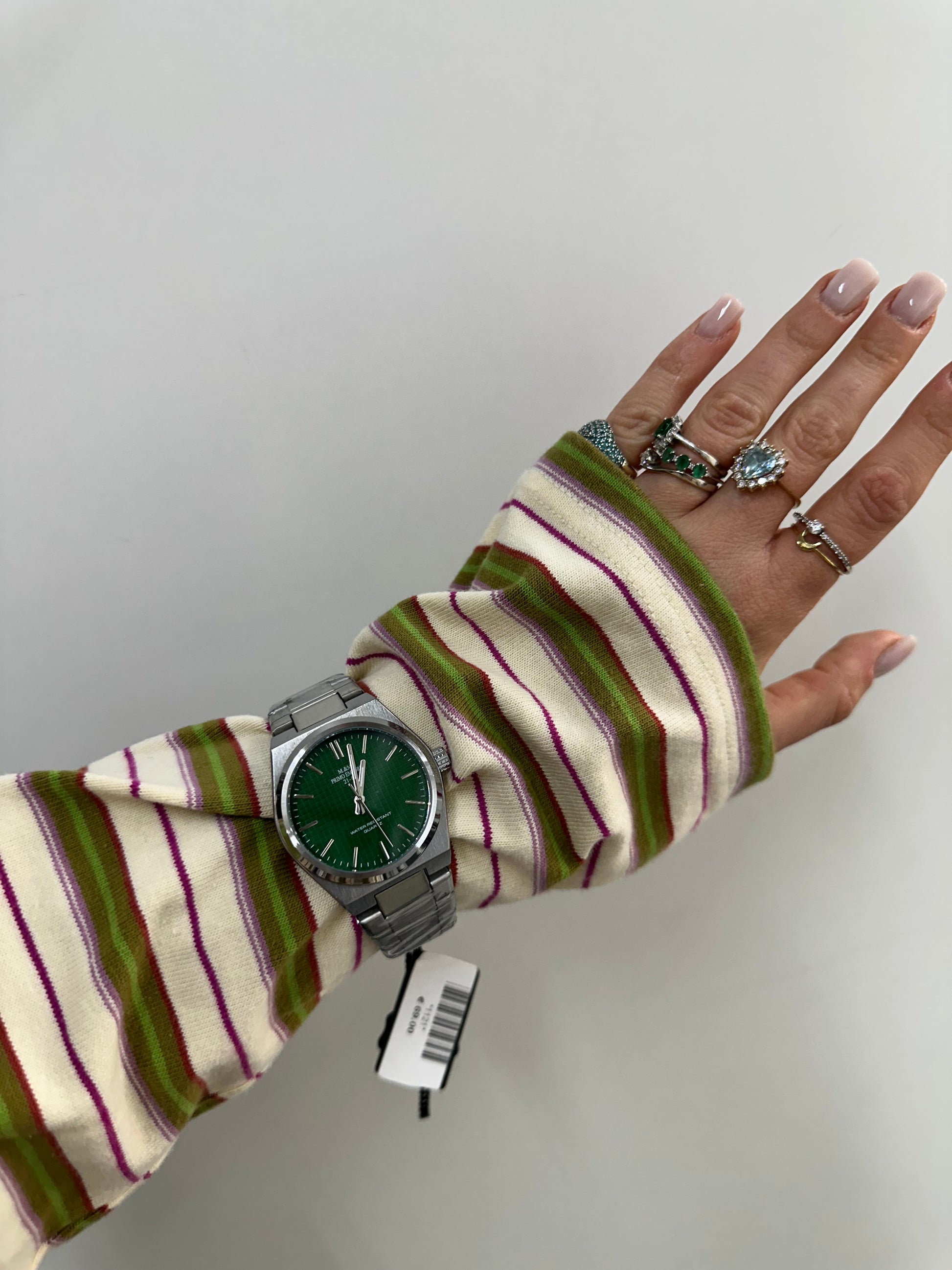 OROLOGIO PRIMO EMPORIO QUADRANTE VERDE