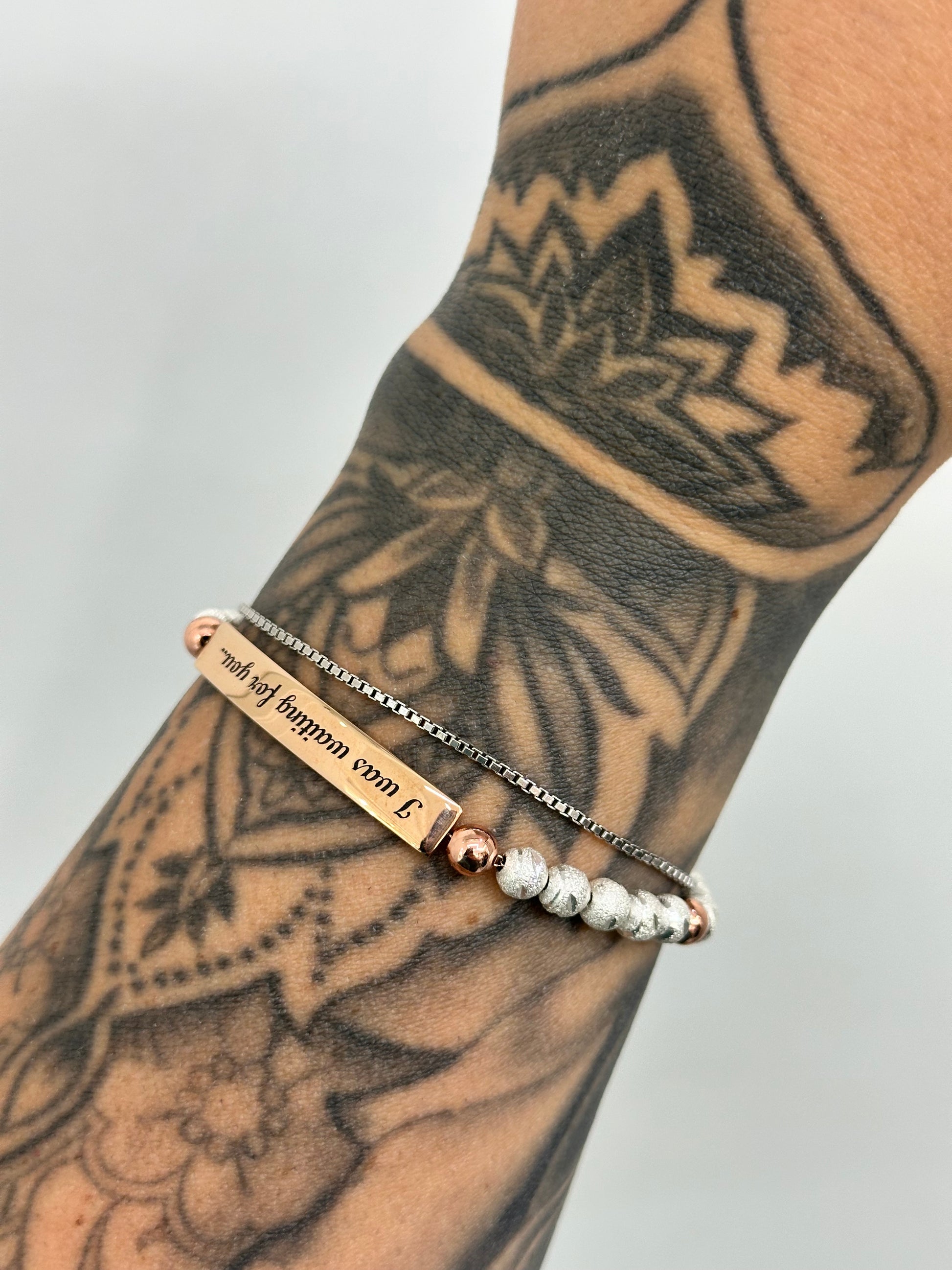 BRACCIALE DEDICATION I WAS WAITING FOR YOU