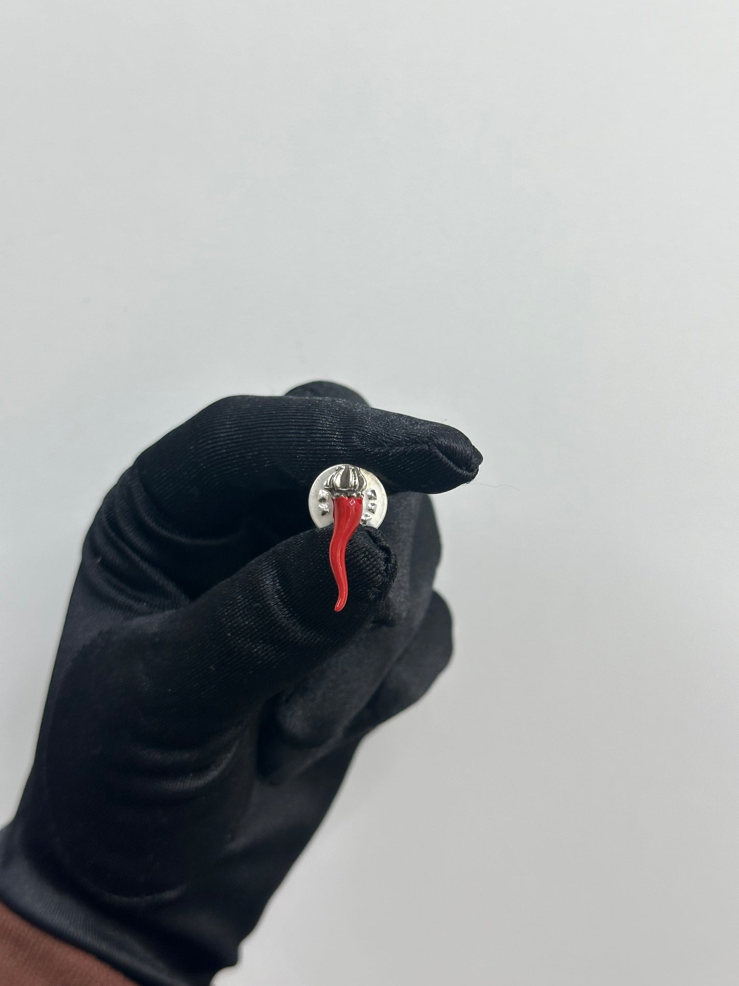 SPILLA CORNO IN ARGENTO 925