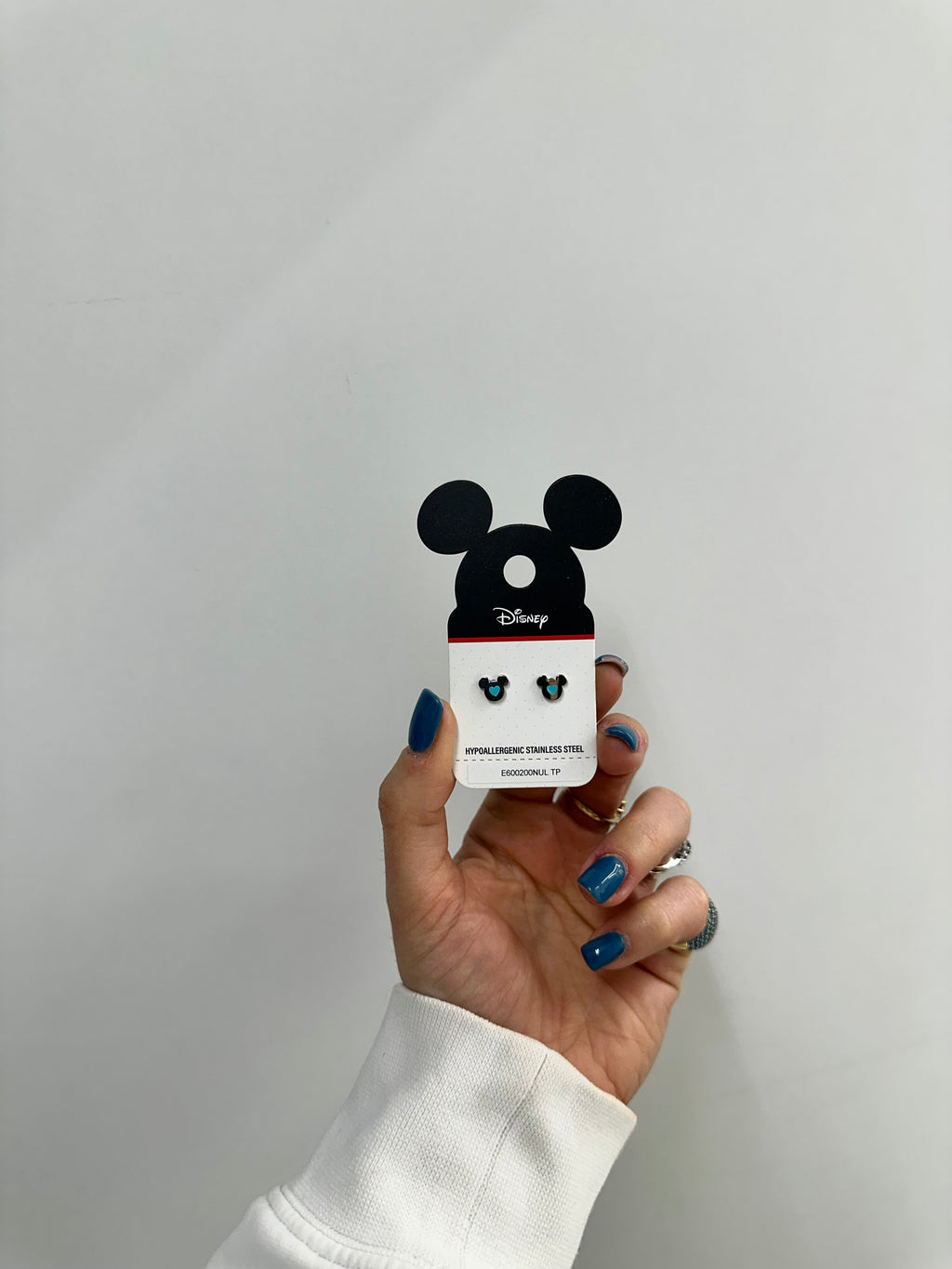 ORECCHINI DISNEY CUORE CELESTE