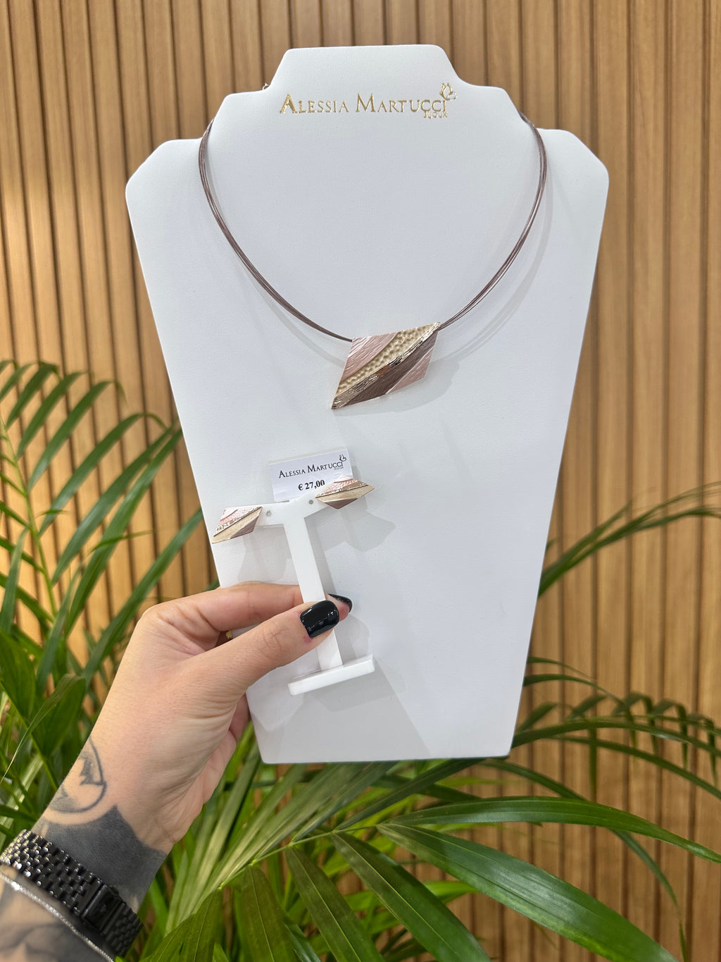 COMPLETO ALESSIA MARTUCCI ROSE GOLD