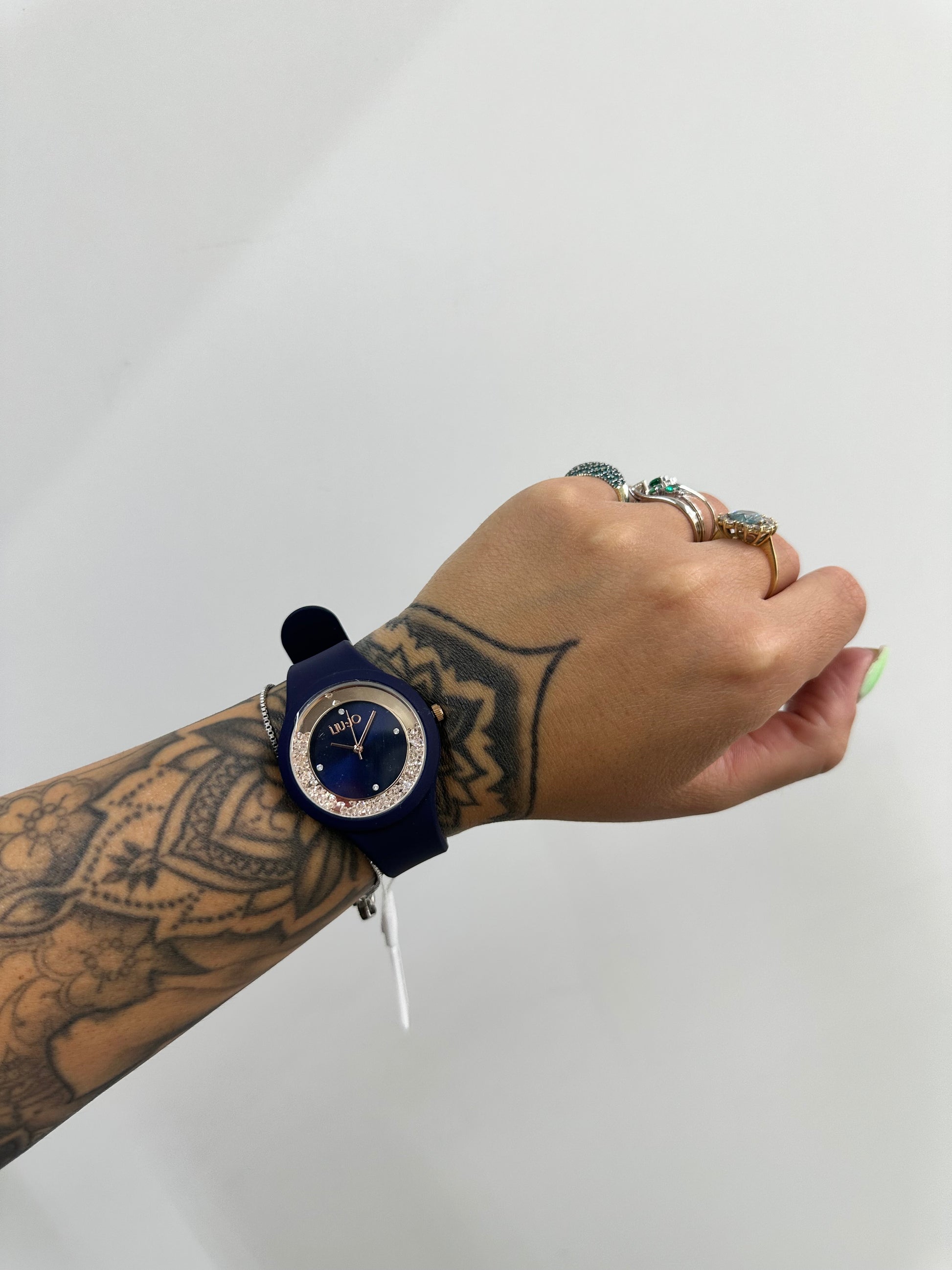 OROLOGIO LIU JO IN GOMMA BLU