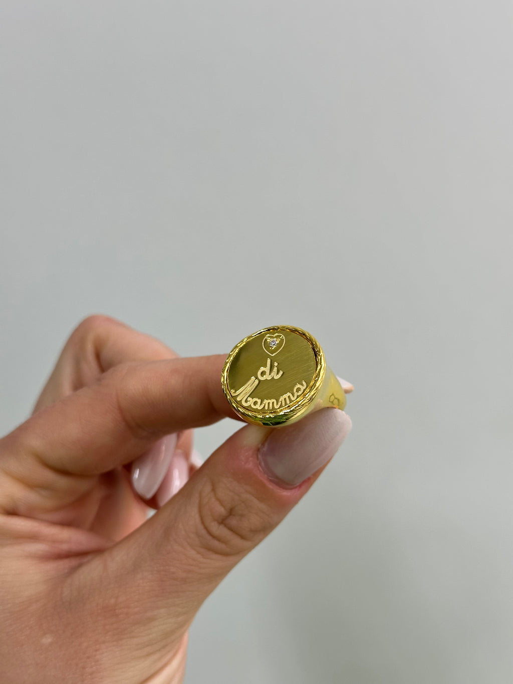 ANELLO CUORE DI MAMMA ARGENTO 925