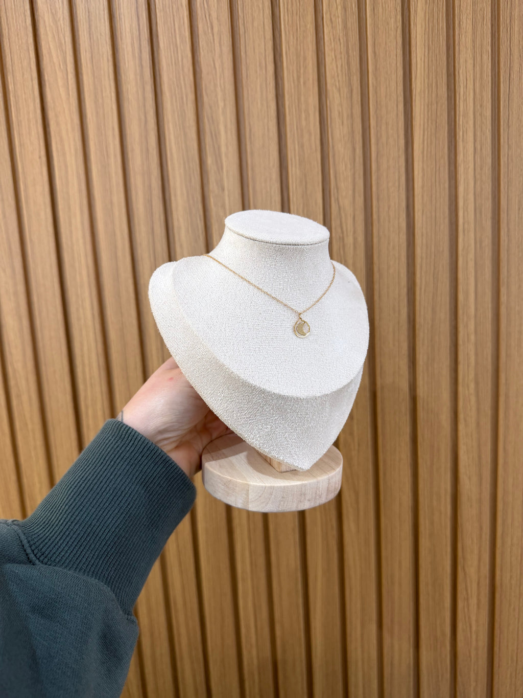COLLANA LUNA DANA ORO 9 CARATI