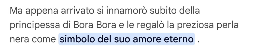 COLLANA LA PERLA NERA