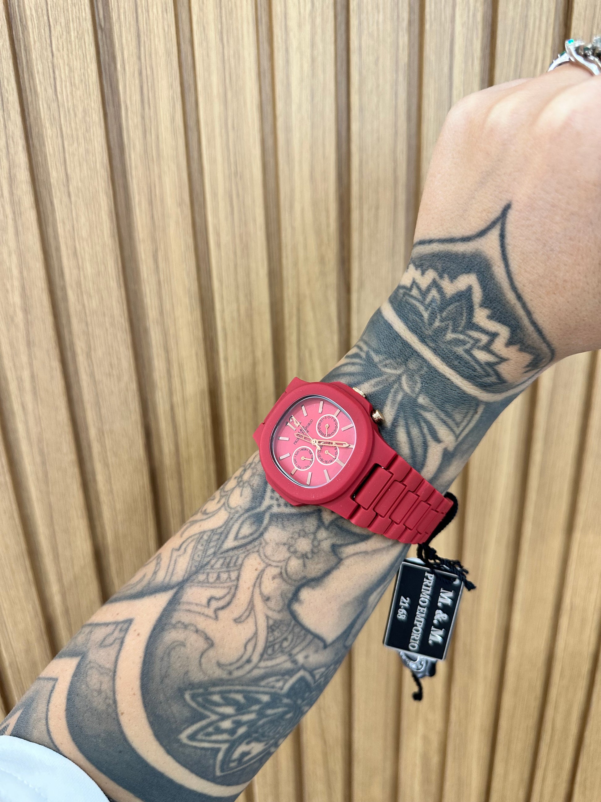 OROLOGIO PRIMO EMPORIO RED