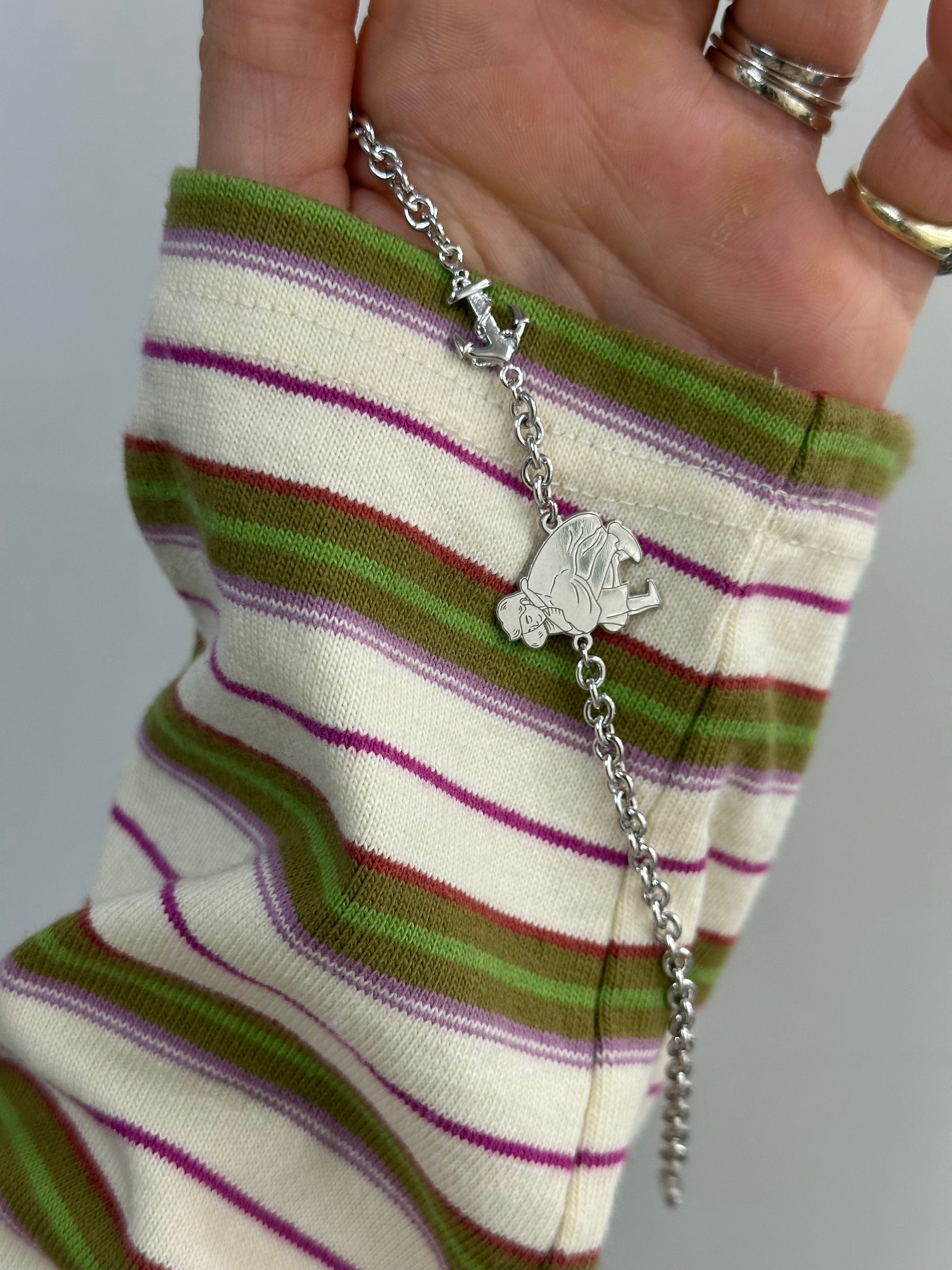 BRACCIALE PAPÀ E FIGLIO ARGENTO 925