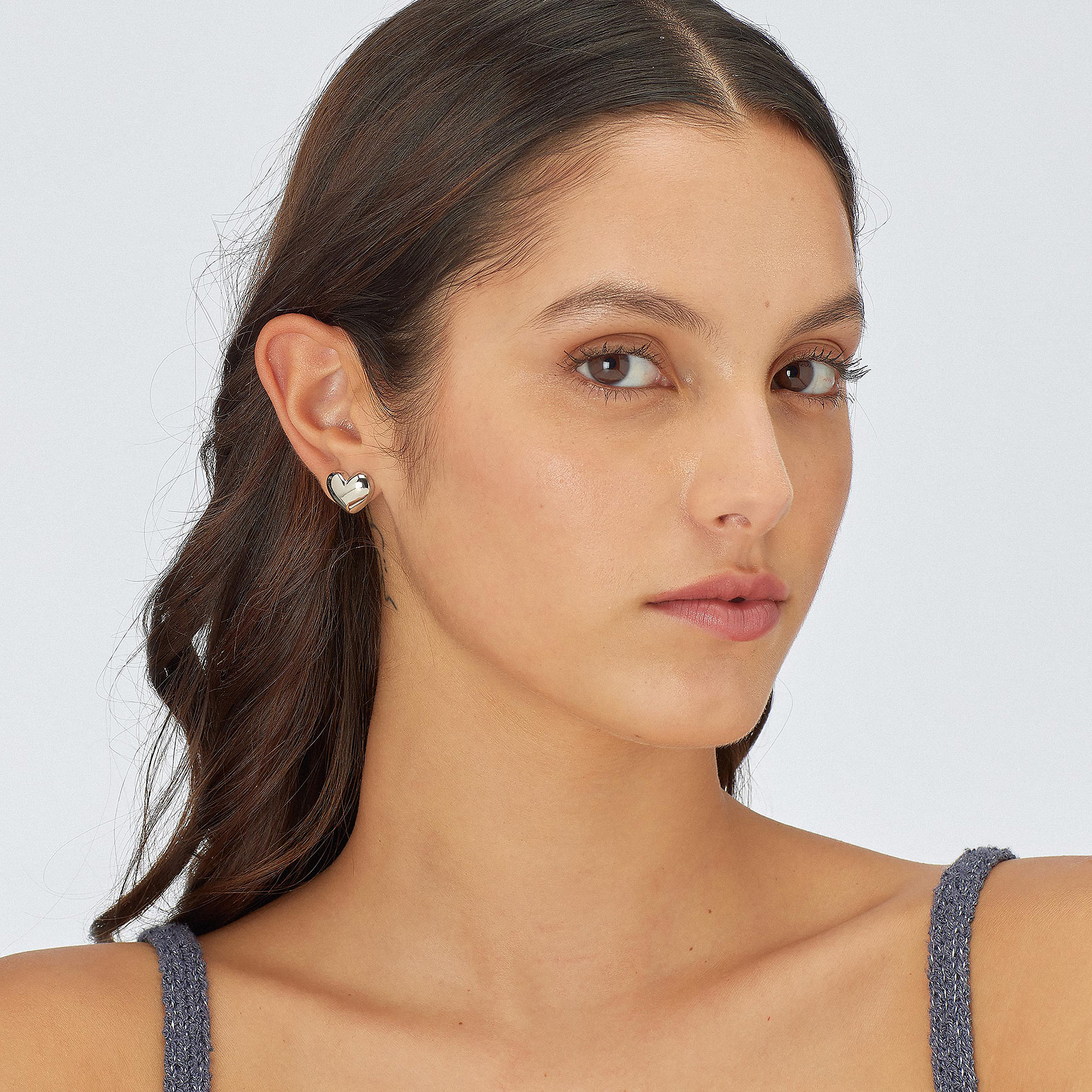 ORECCHINI STELLAR CUORE ACCIAIO S’AGAPO