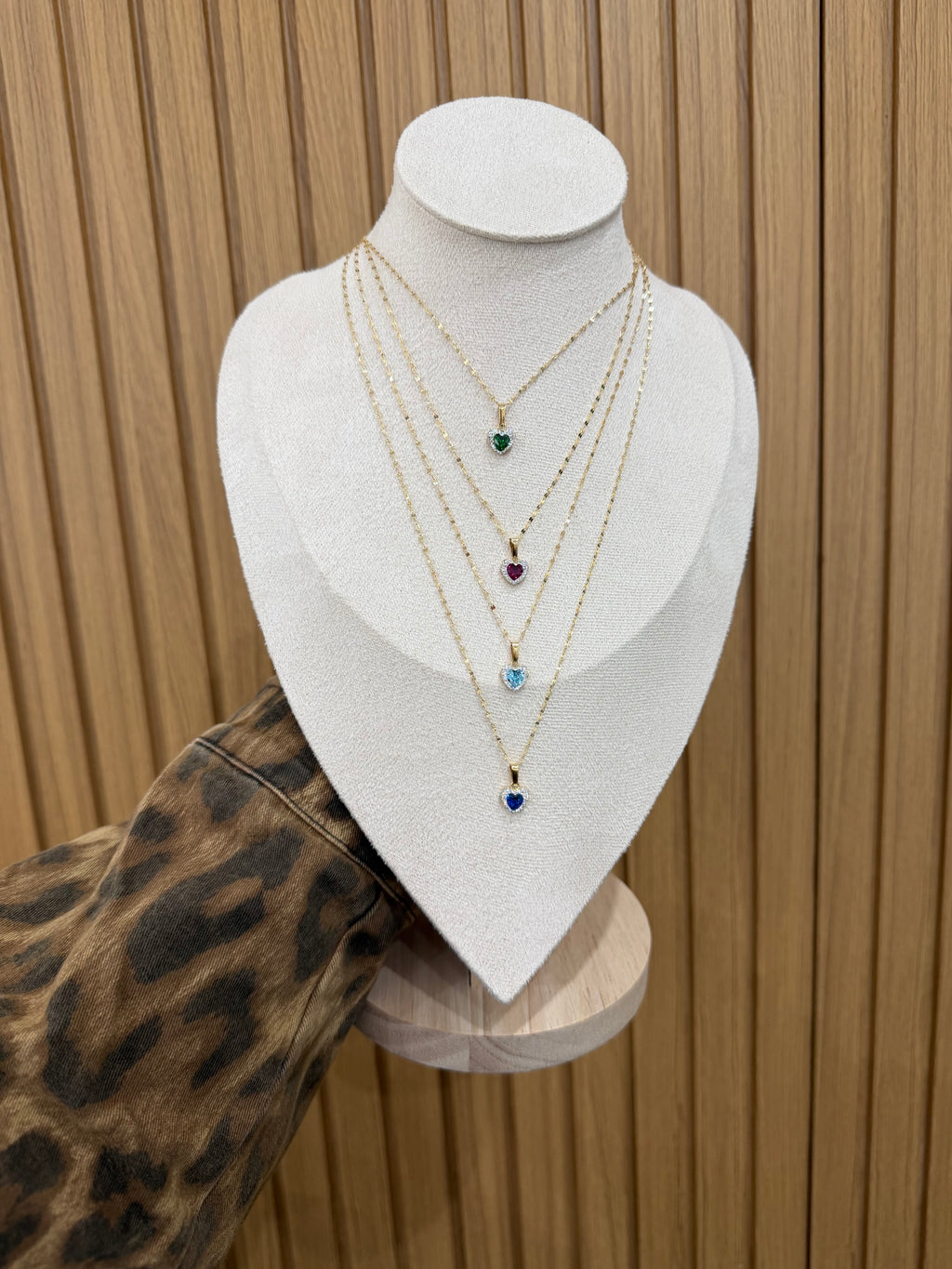 COLLANA CUORICINO ORO 18KT CON SPECCHIATA