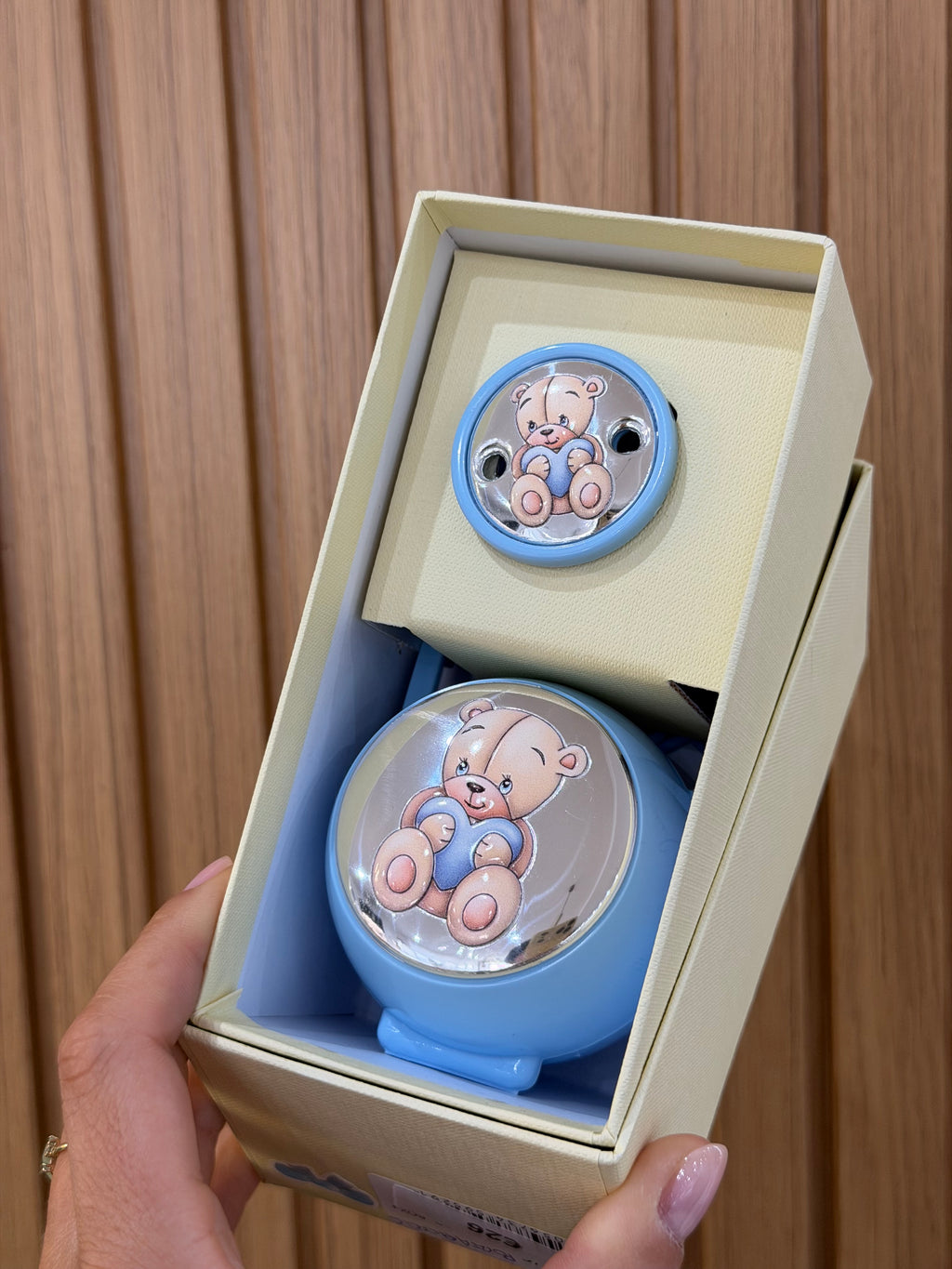 SET PORTA CIUCCIO ORSO CON CUORE
