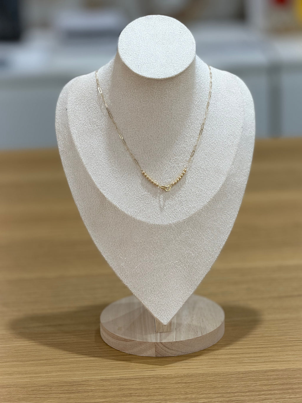 COLLANA CUORI INTRECCIATI ORO 18KT