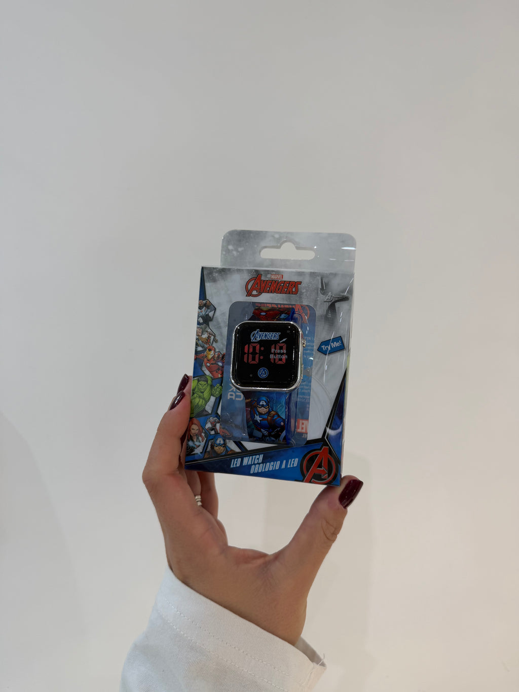 OROLOGIO AVENGERS DISNEY LED