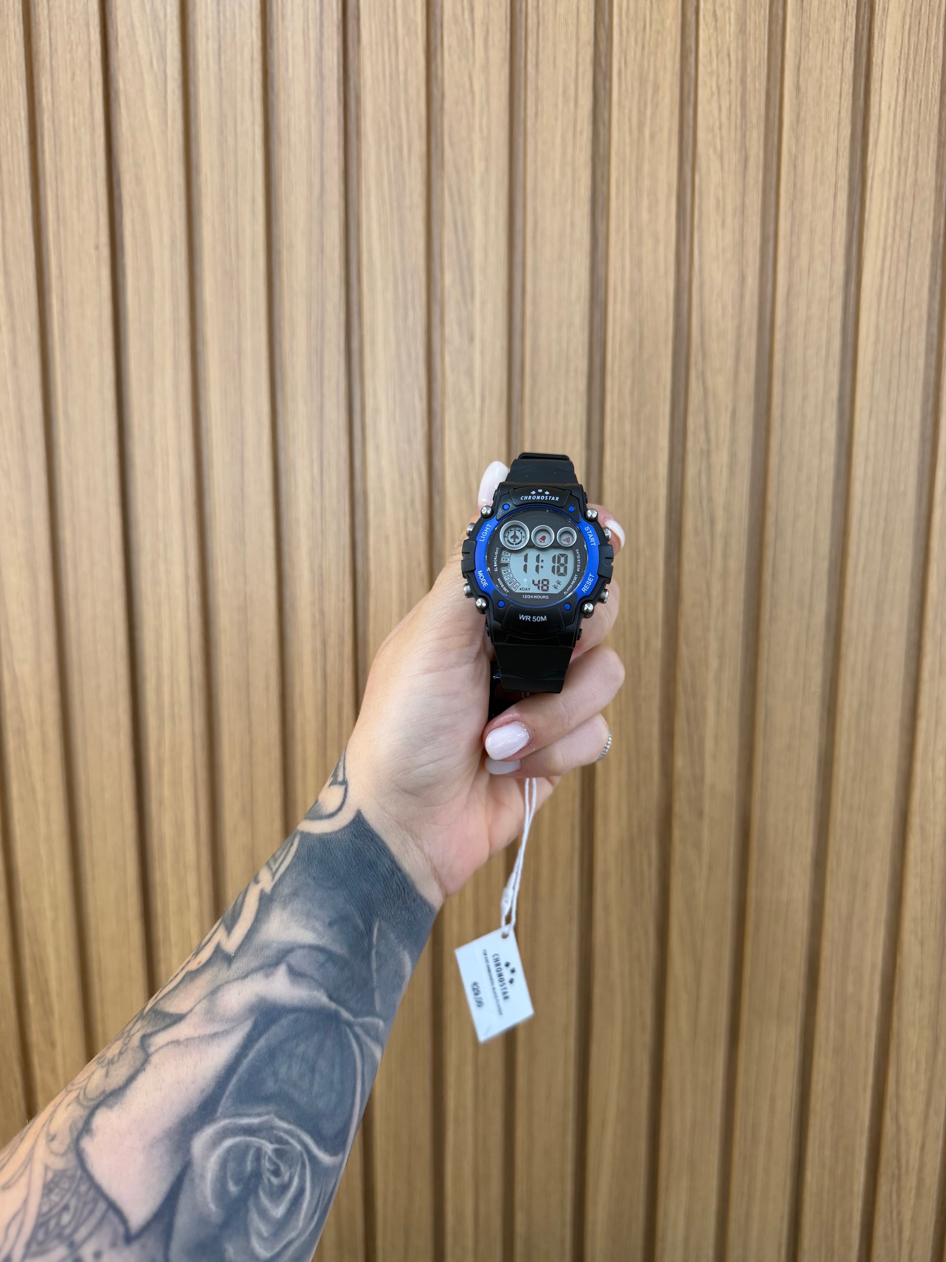 OROLOGIO CHRONOSTAR NERO