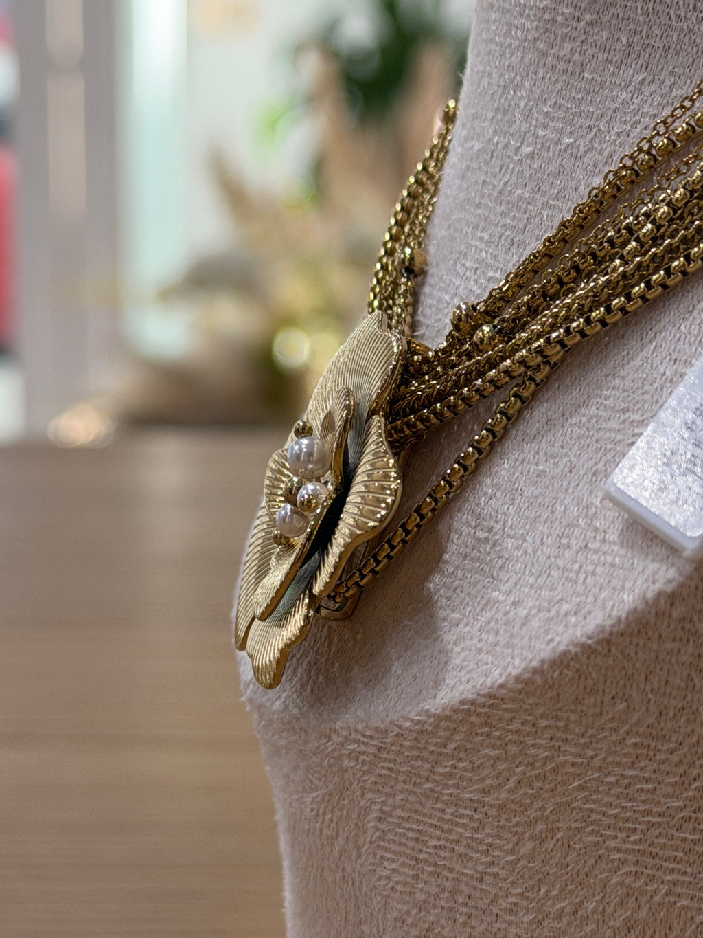 COLLANA GIROCOLLO MAXI FIORE LIU JO