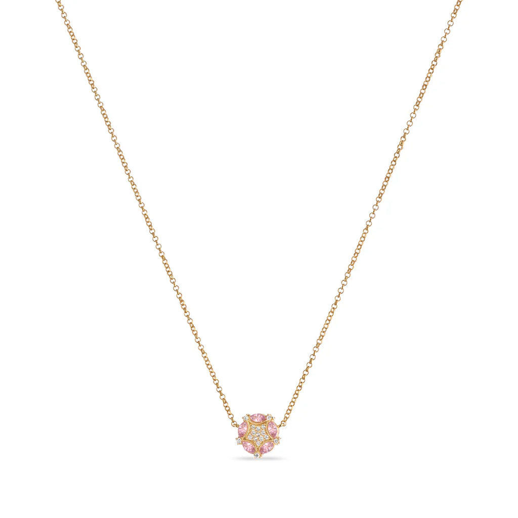 COLLANA TOPPA MARQUISE ROSA LAURA P