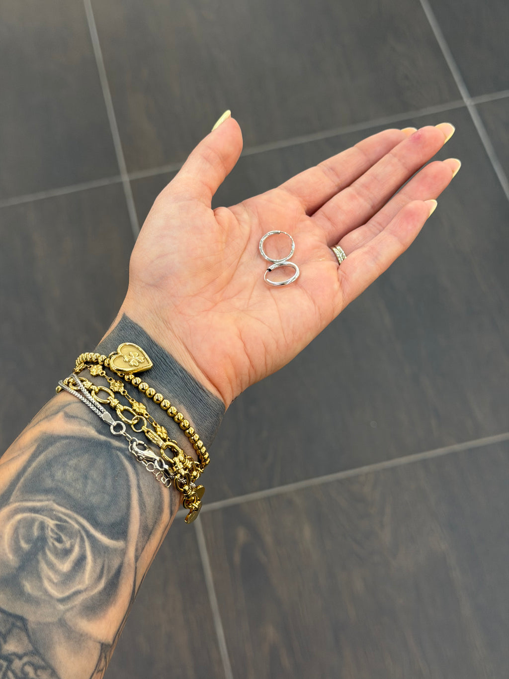 CERCHI ORO 18KT ORO BIANCO