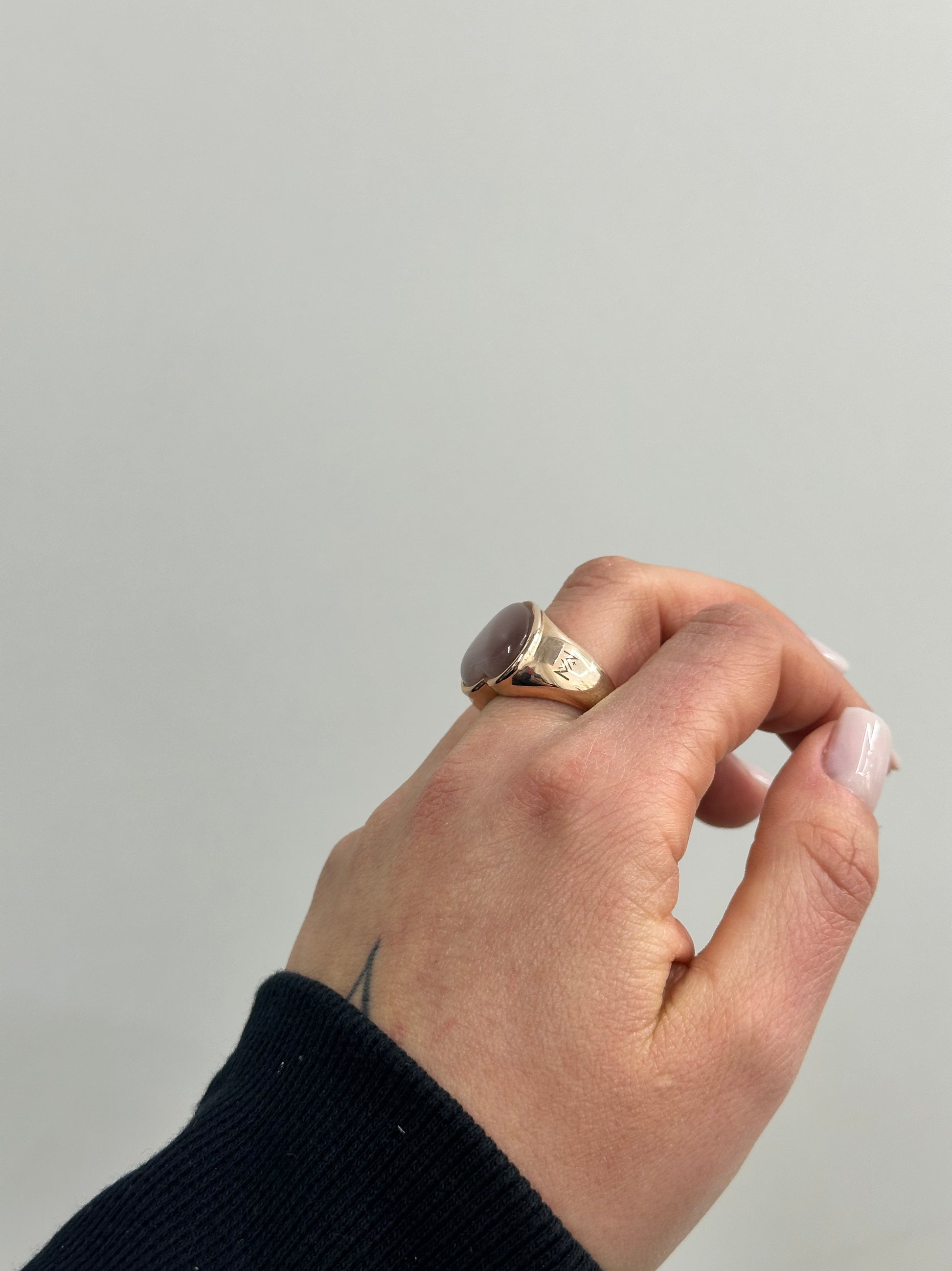 ANELLO CUORE CABOCHON