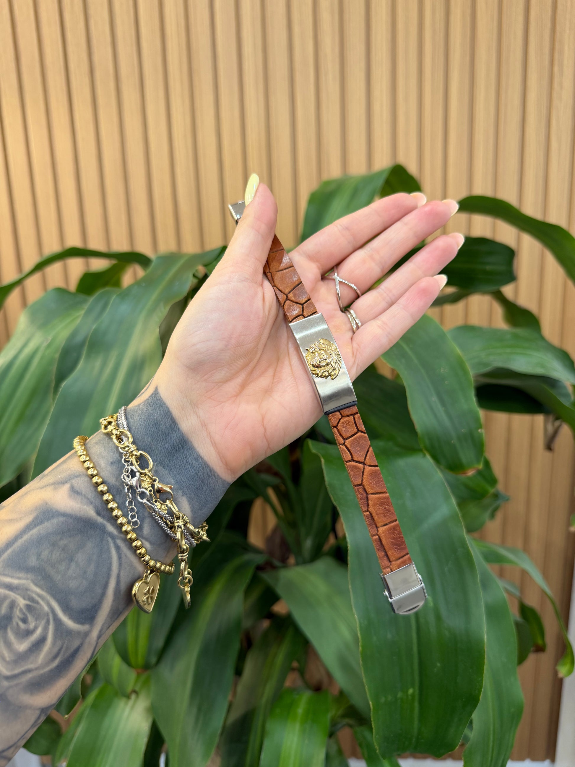 BRACCIALE CUOIO MEDUSA
